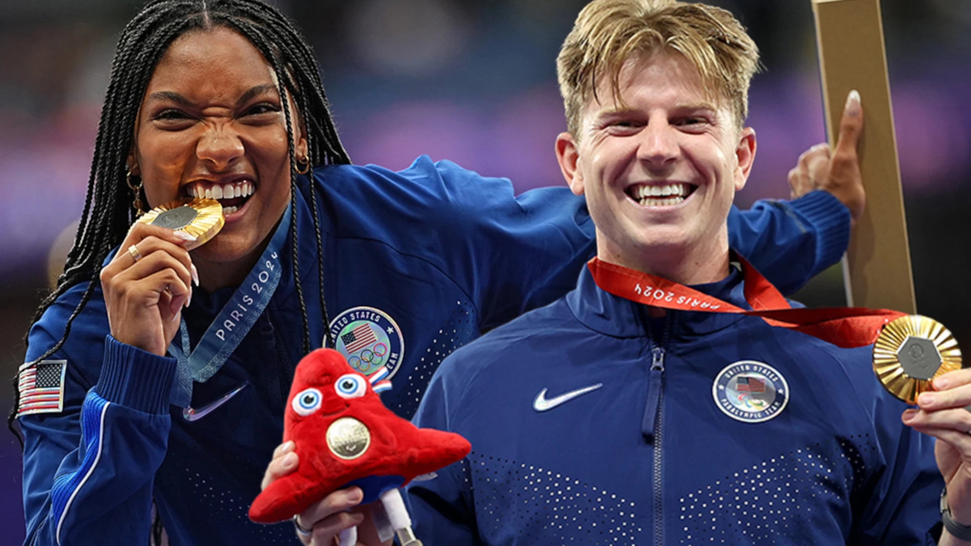 Meet the Woodhalls: Track and field couple light up Paralympics and Olympics