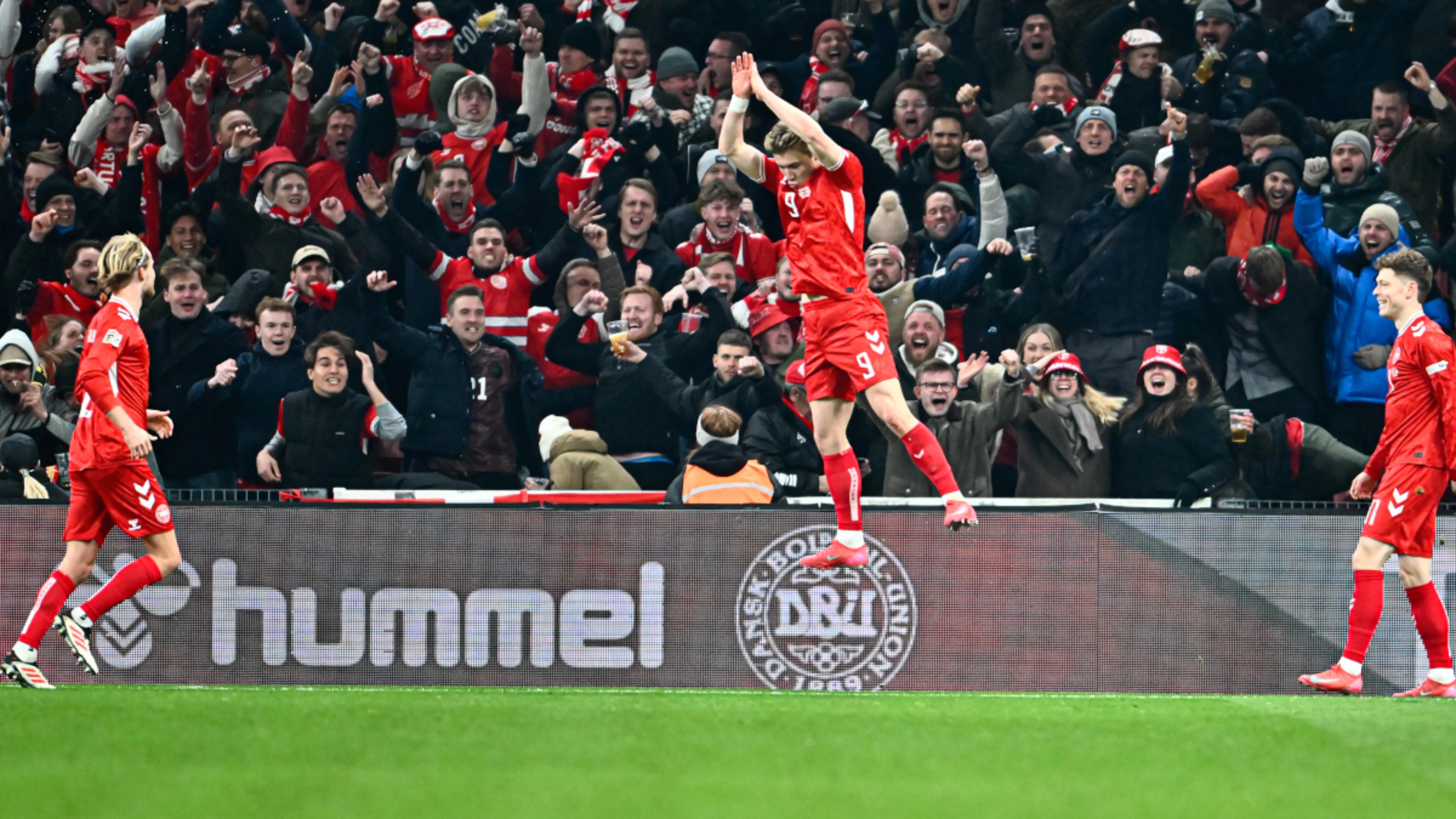 Denmark defeat Portugal in Nations League quarterfinal first leg