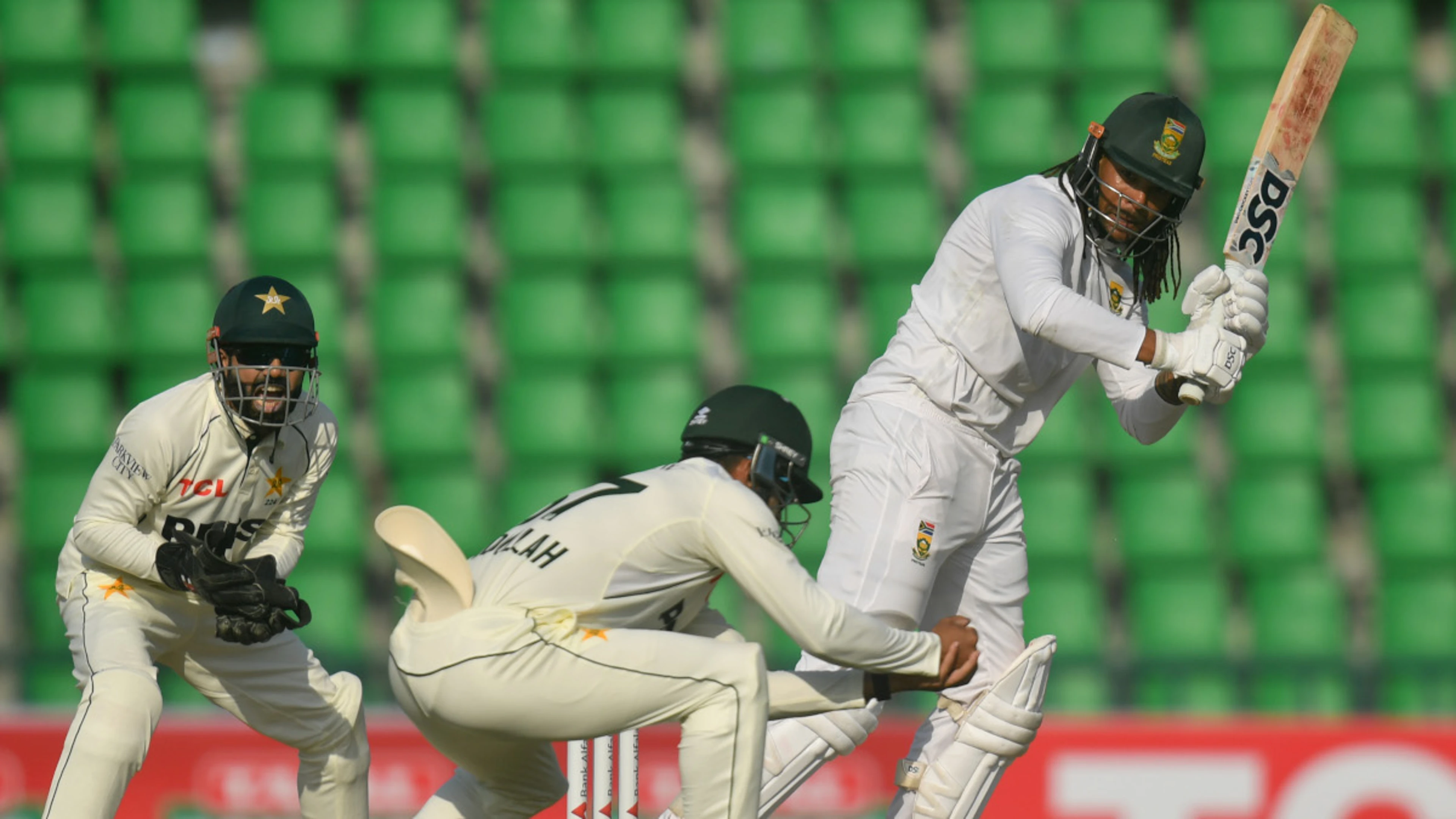 DAY 2: De Zorzi stands tall amid collapse to keep Proteas hopes alive