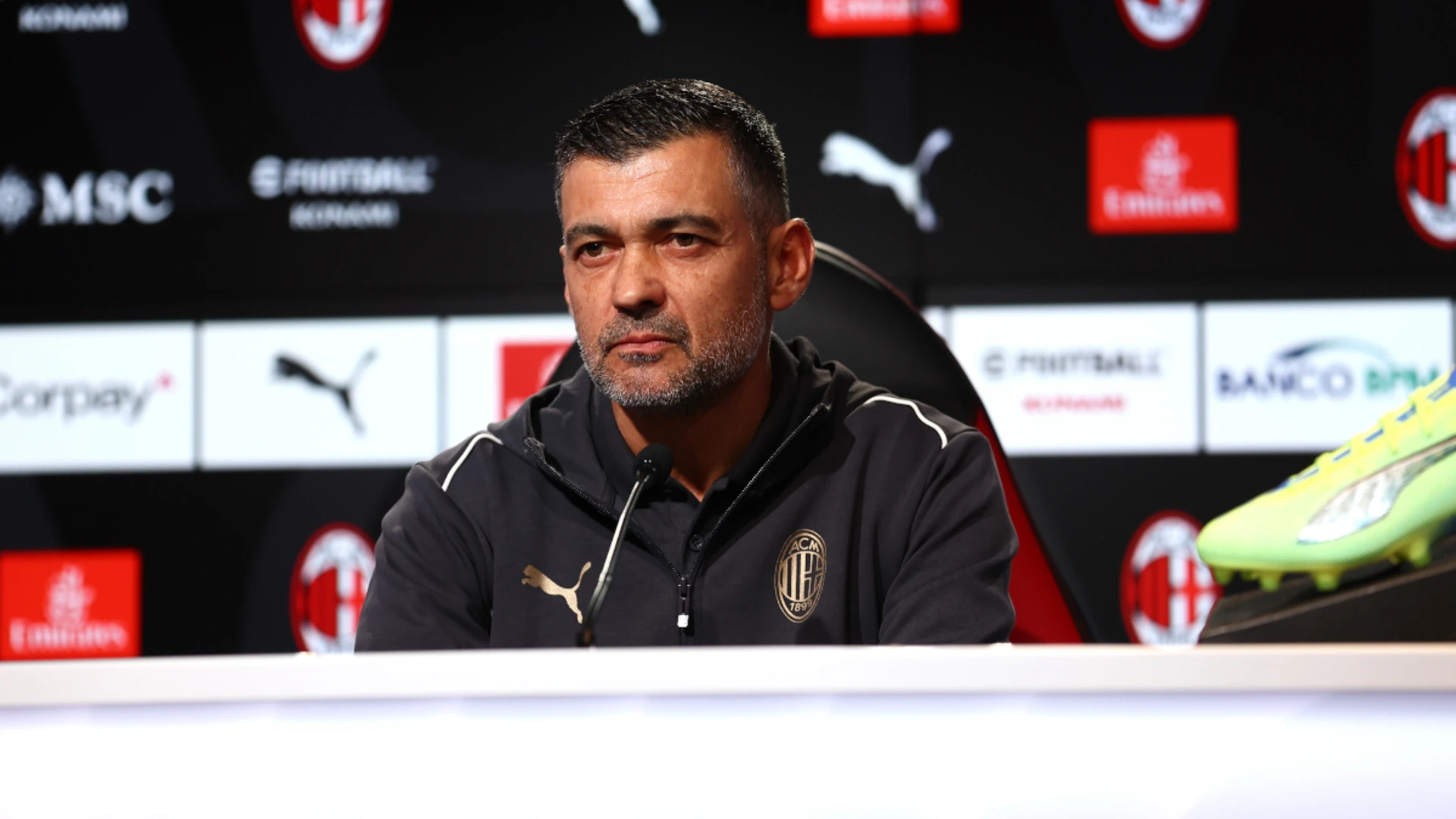 New Milan coach Conceicao targets top four finish