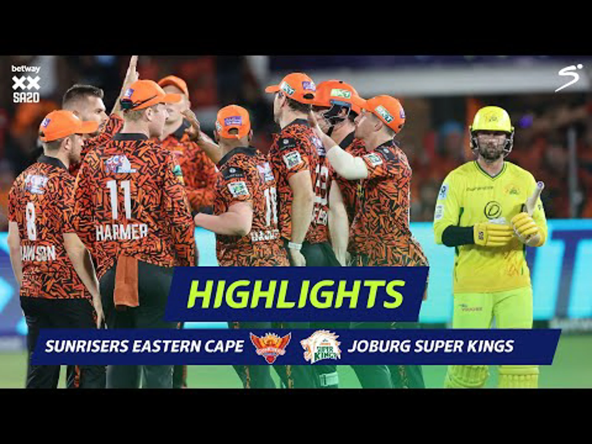 Sunrisers Eastern Cape v Joburg Super Kings | Short Highlights | Betway SA20