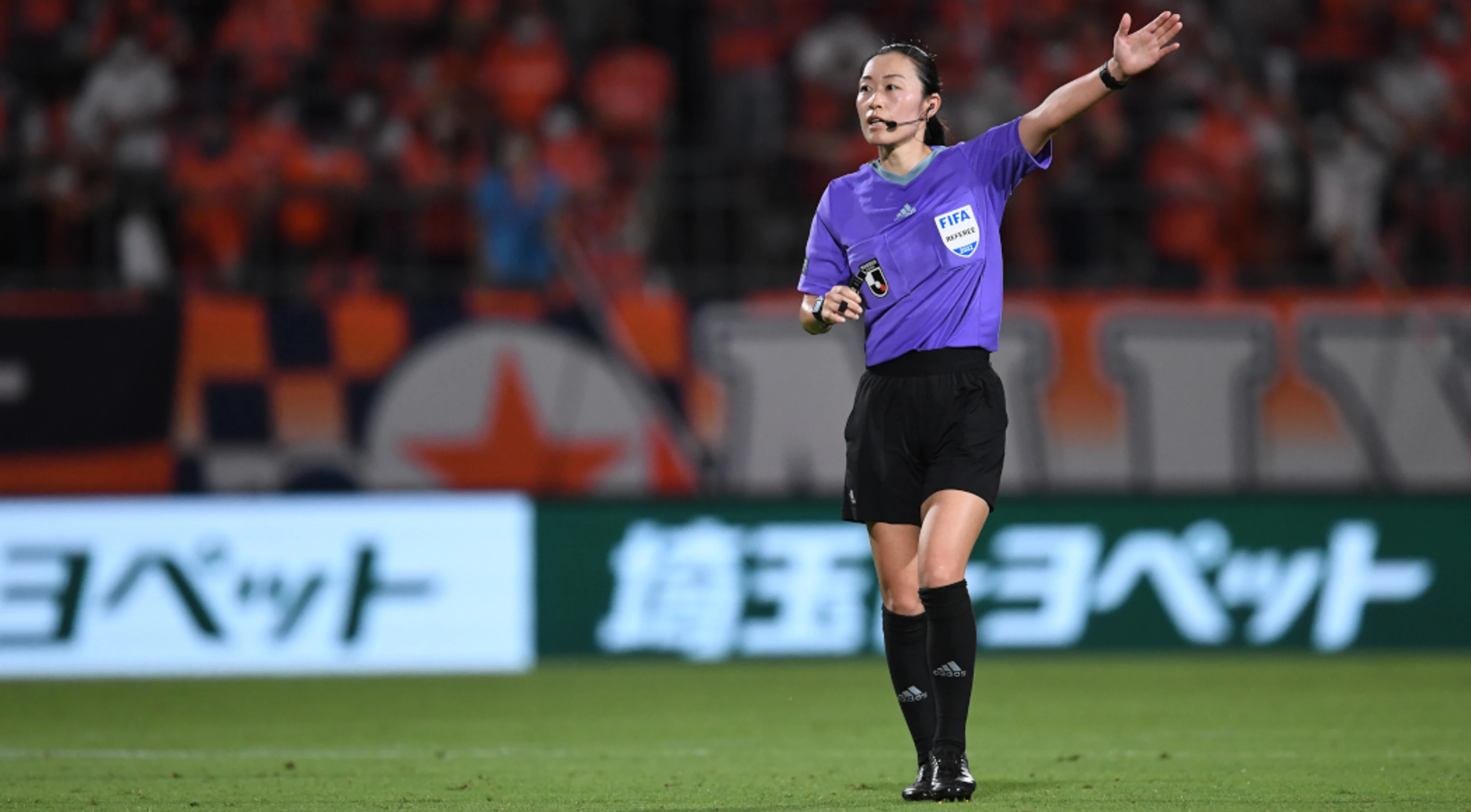 Nervous but excited, Japan's first female World Cup referee primed for action