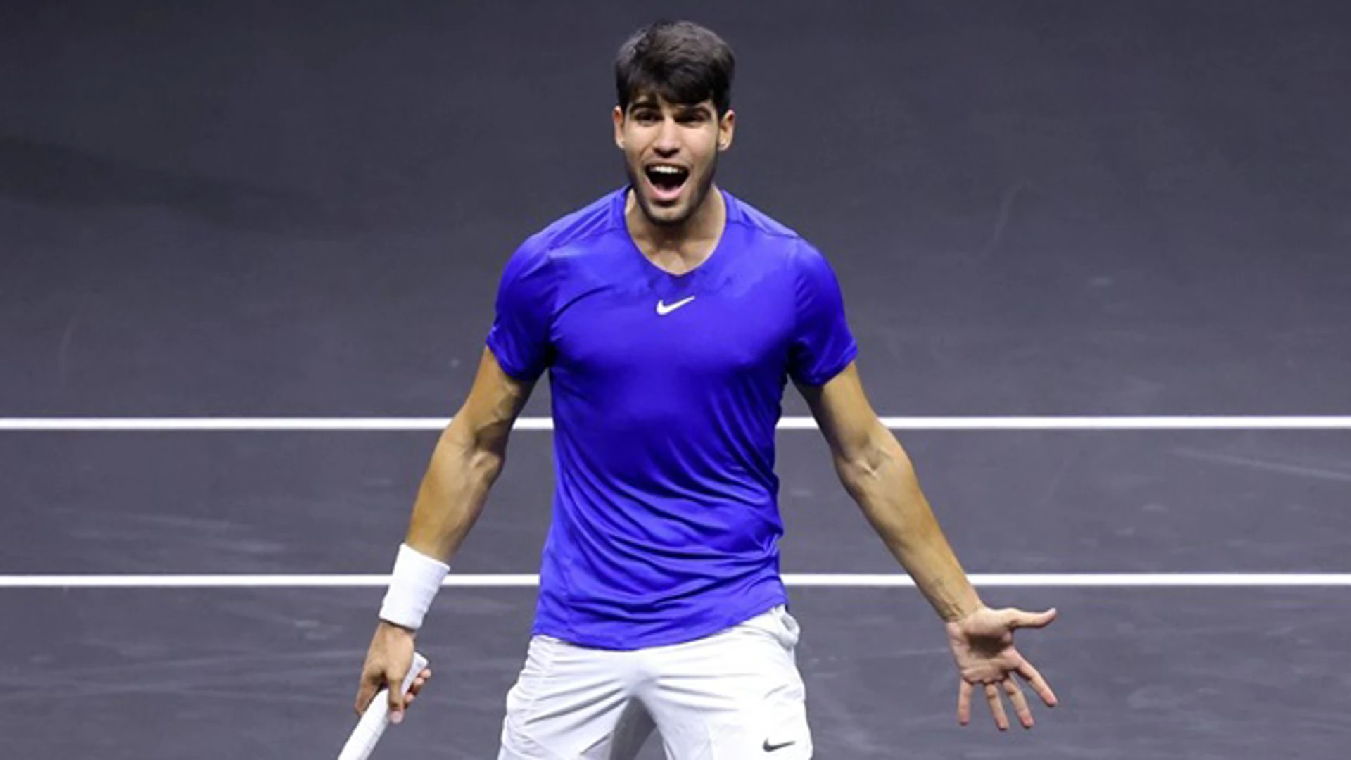 Carlos Alcaraz v Taylor Fritz | Singles Match | Highlights | Laver Cup