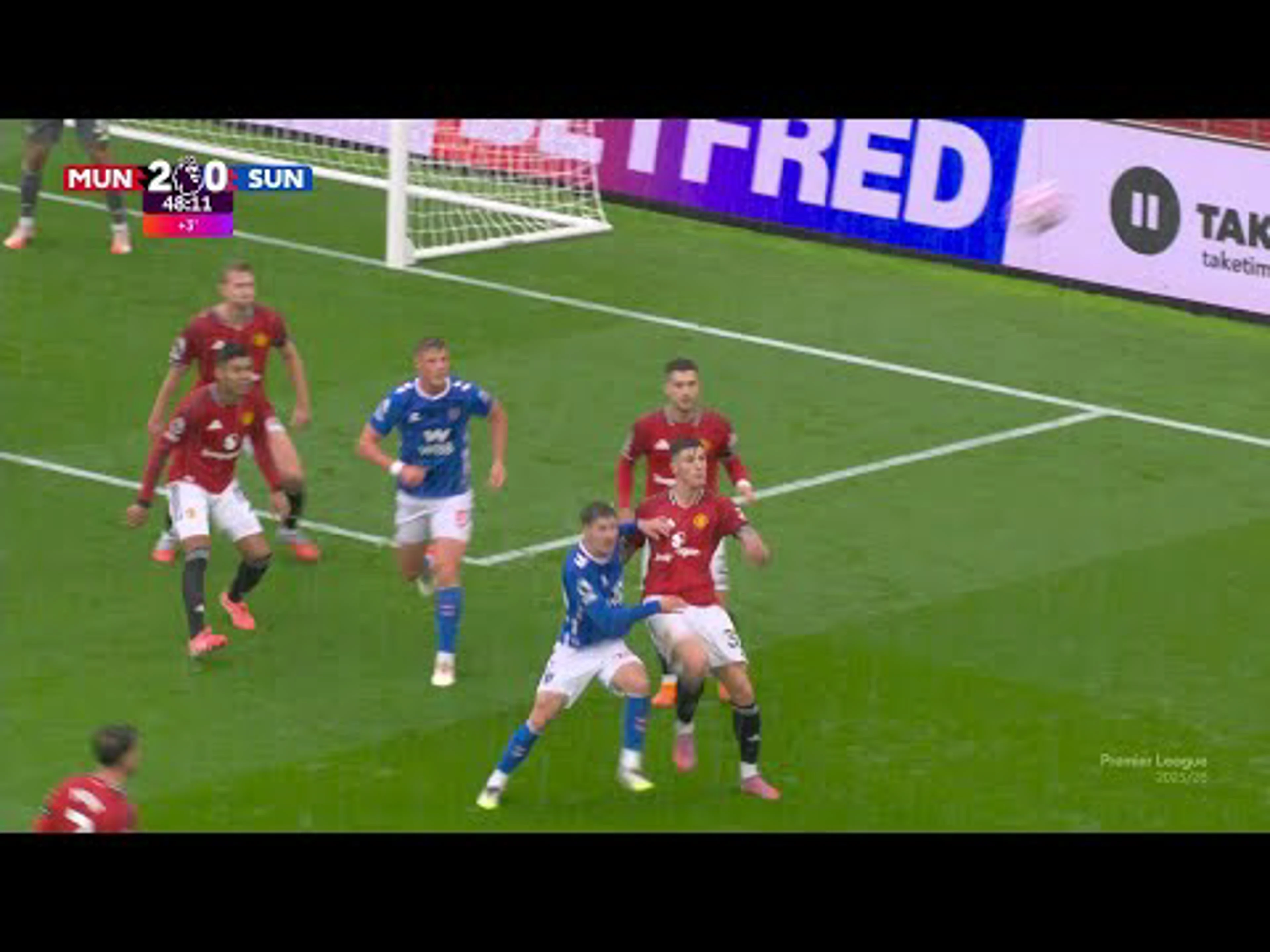 Trai Hume | 48ᵗʰ Minute VAR v Manchester United