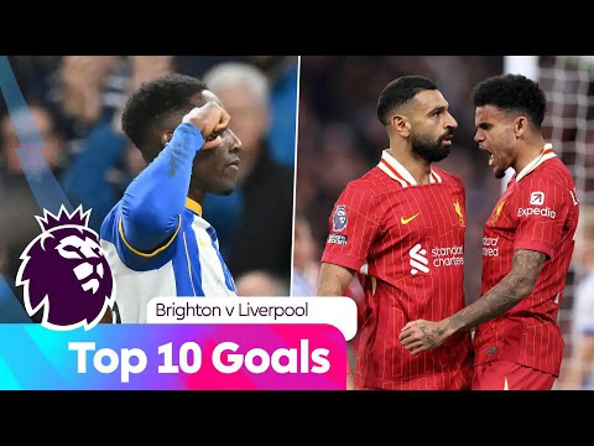 Top Ten Goals | Brighton v Liverpool | Premier League