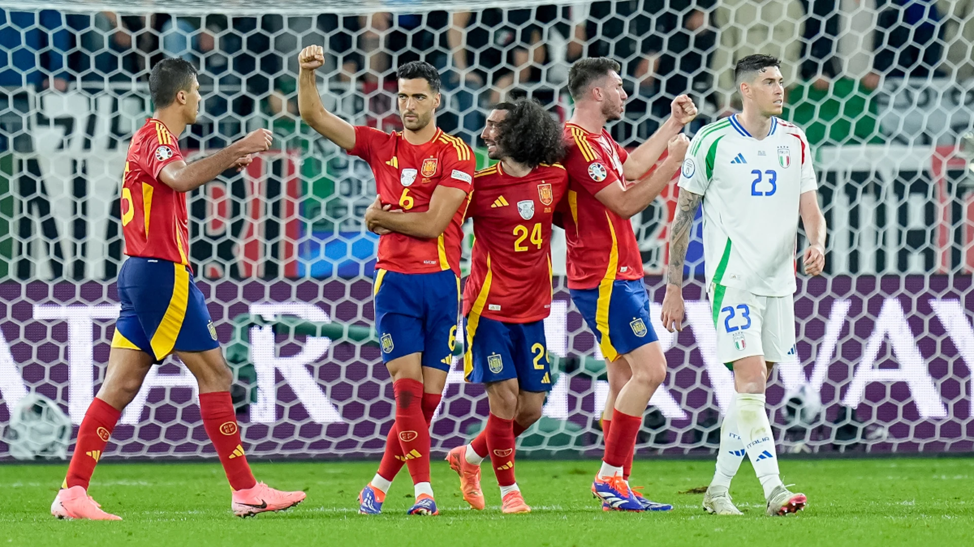 Spain beat Italy to reach Euro 2024 knockouts, England thwarted by Denmark