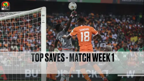 Top 5 Goalkeeper Saves | Match Week 1 | AFCON 2023