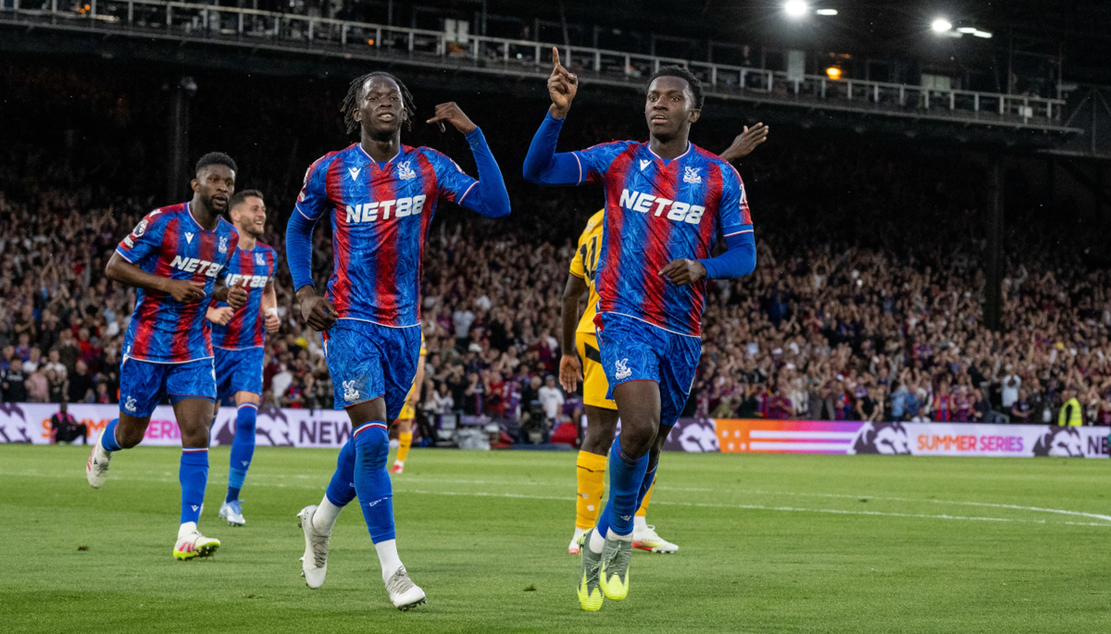 Nketiah and Eze on target on Palace party night