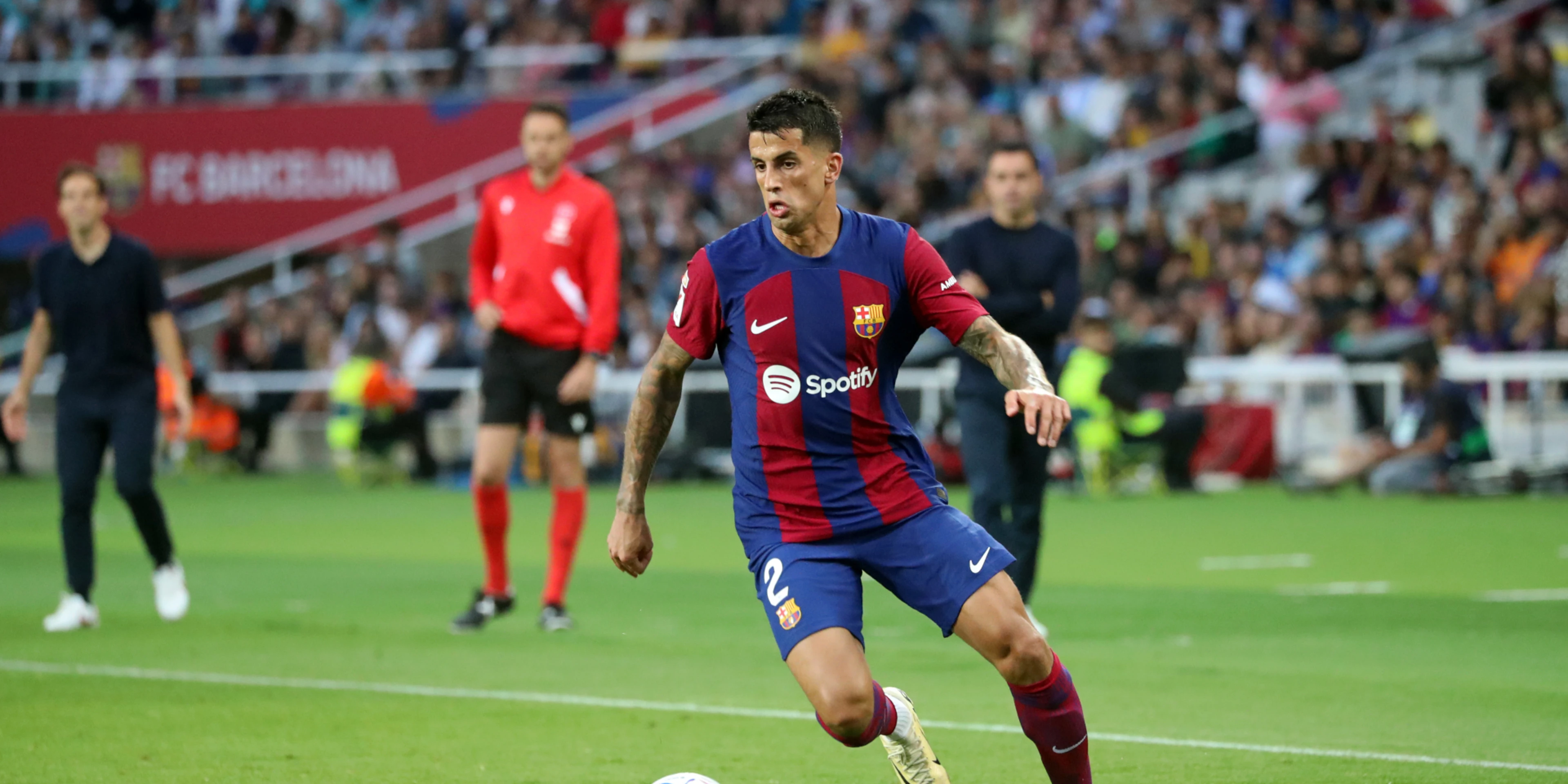 Portugal's Cancelo returns to Barcelona on loan from Al-Hilal