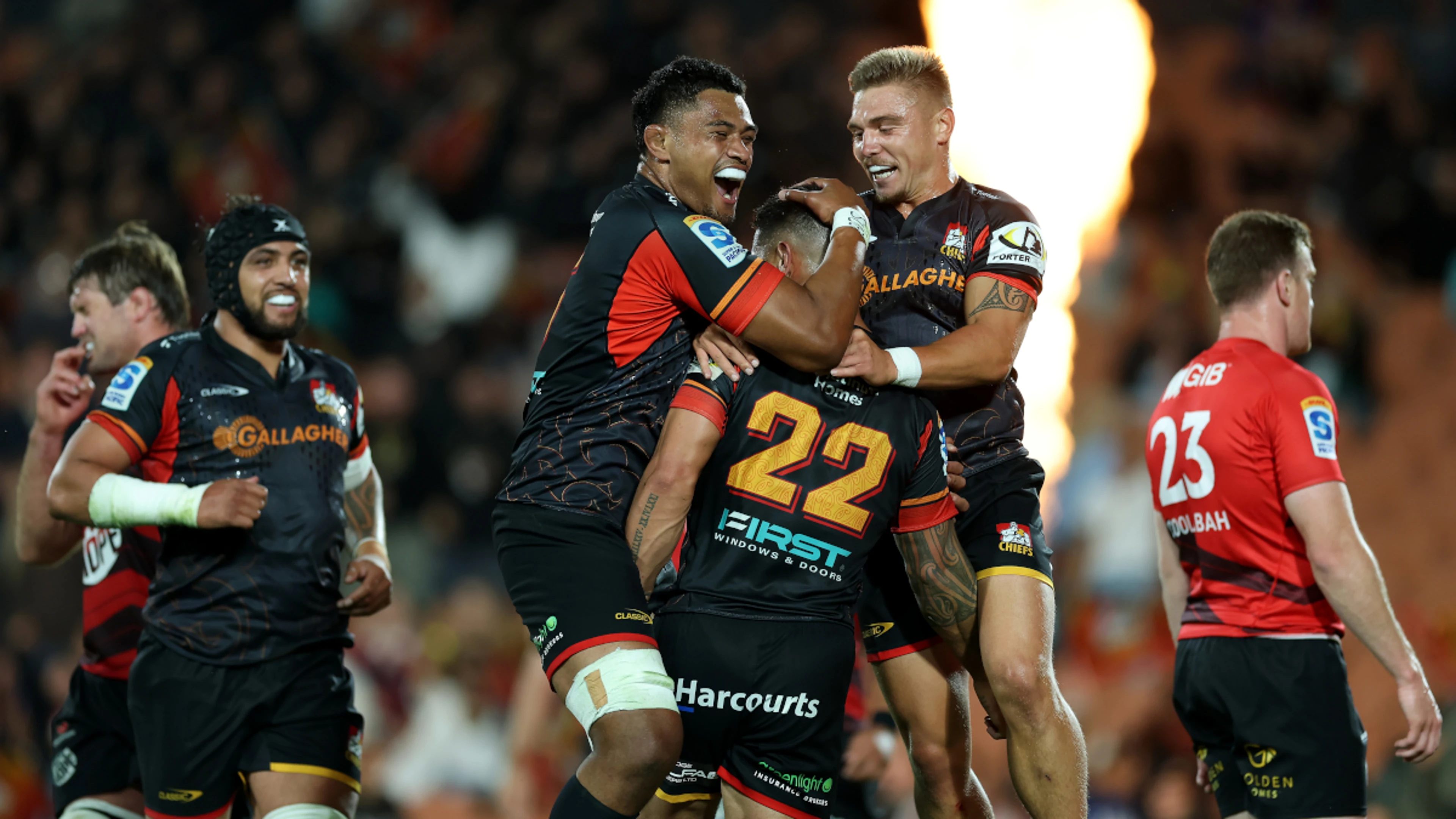 Chiefs and Crusaders march on as Brumbies stumble in Super Rugby
