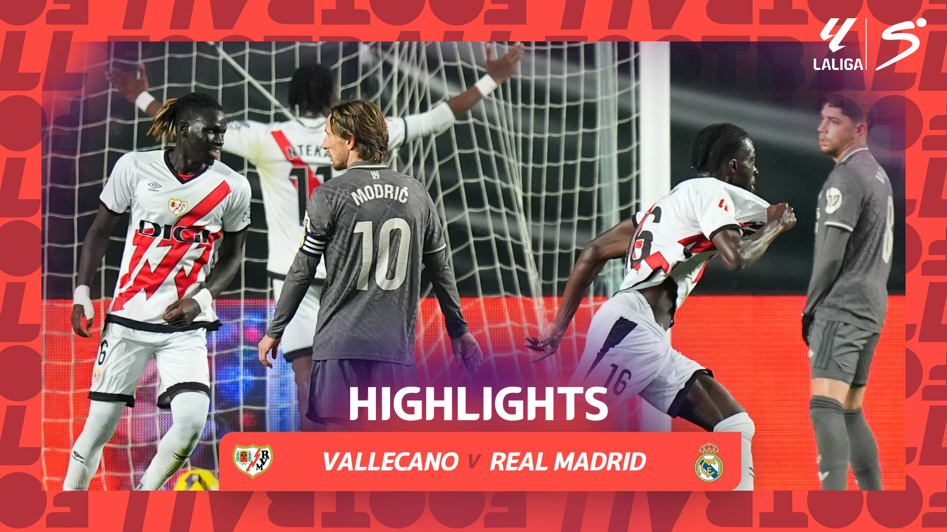 Rayo Vallecano v Real Madrid | Match Highlights | LaLiga EA Sports Matchday 17