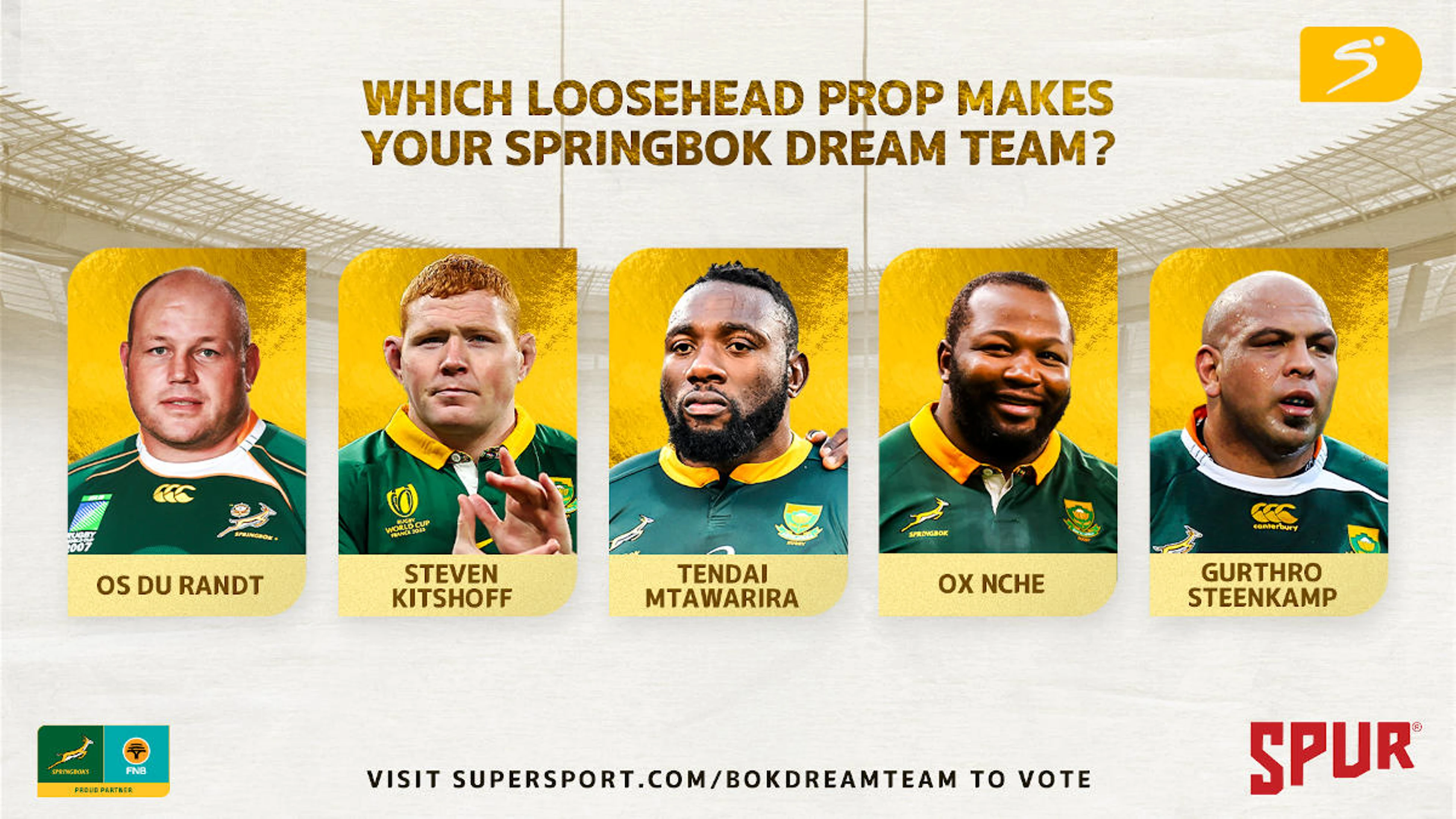 Bok Dream Team: Your loosehead prop contenders