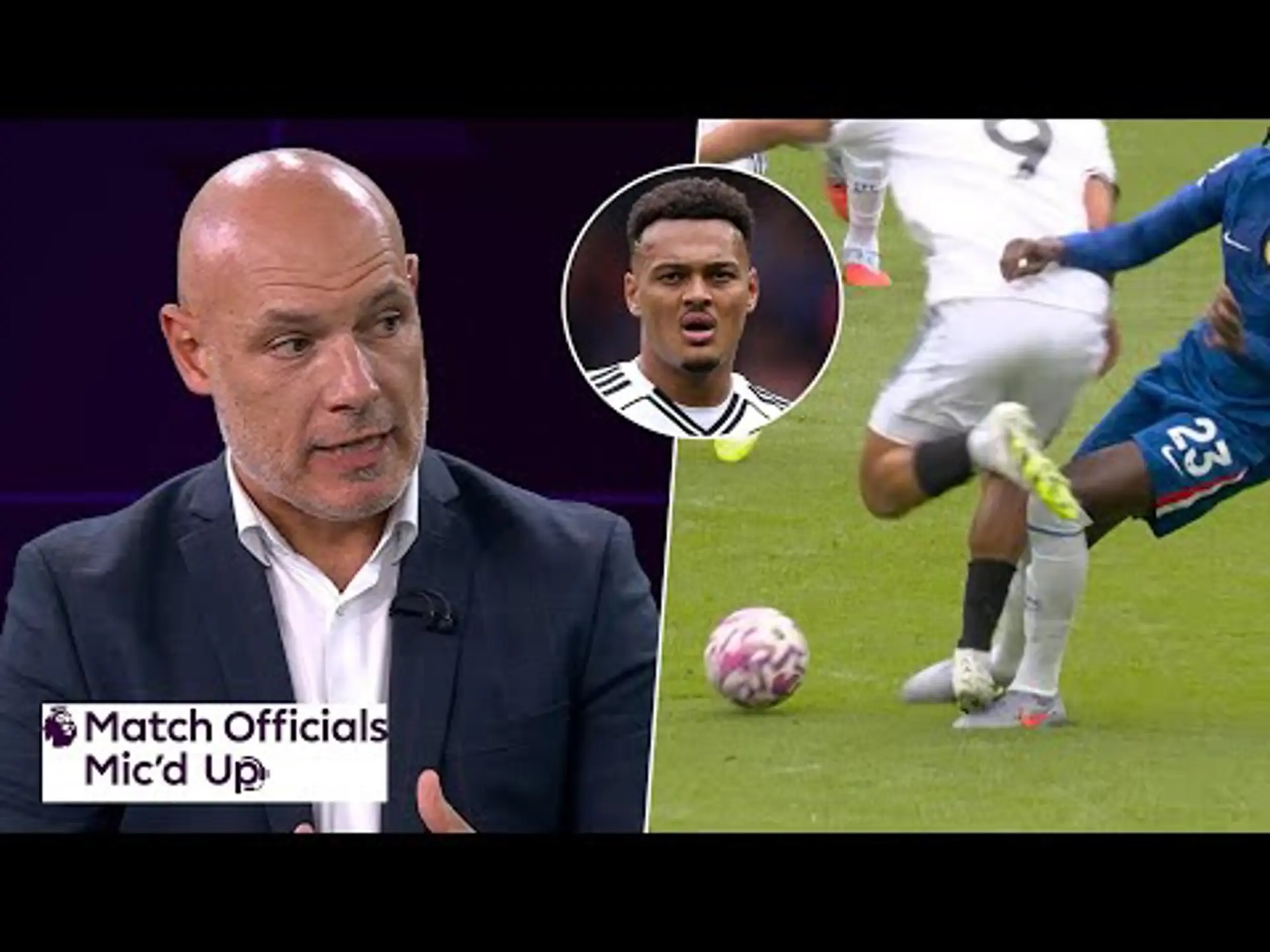 Josh King's disallowed goal v Chelsea | Match Officials Mic'd Up