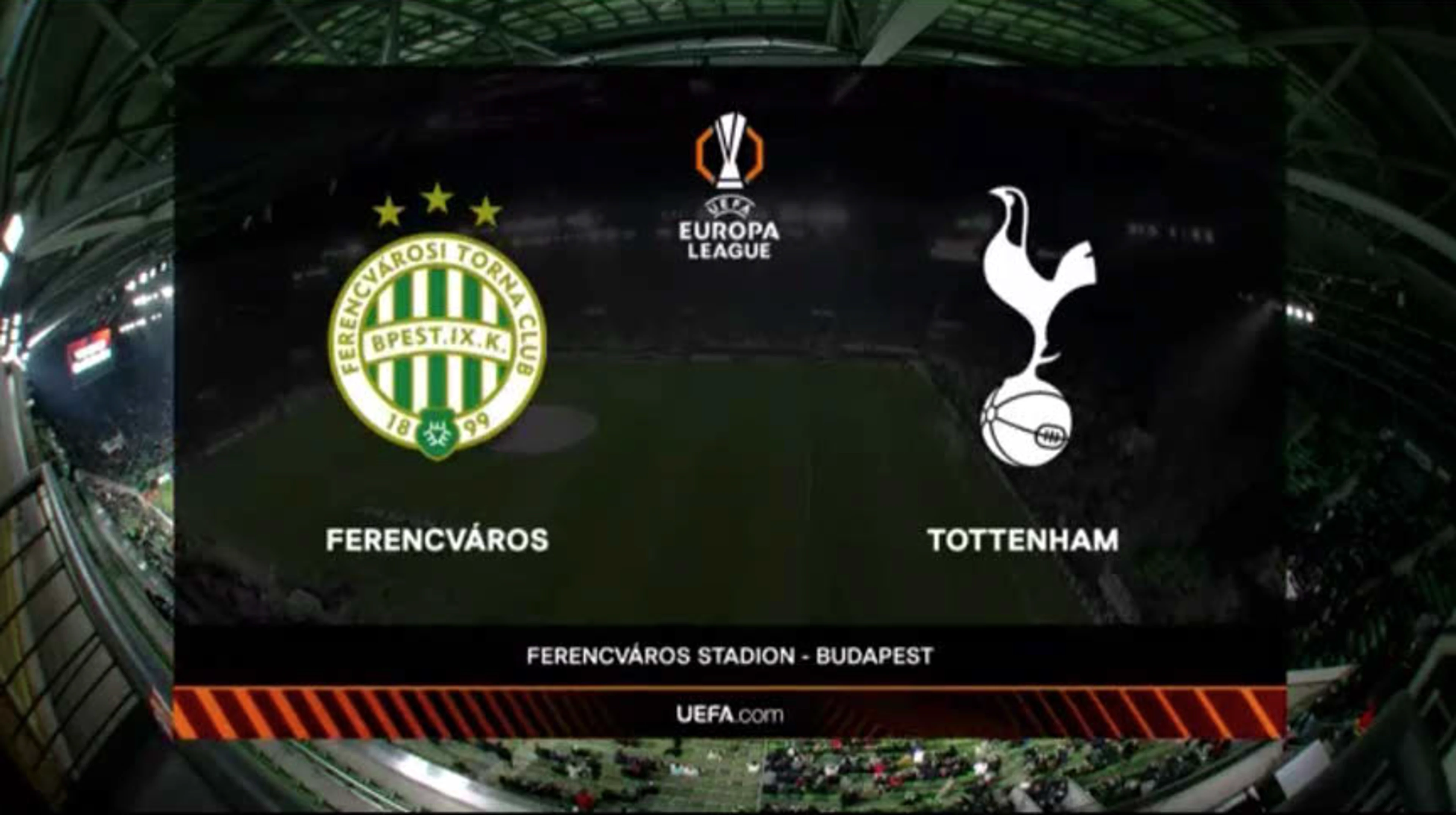 Ferencvaros v Tottenham | Match Highlights | UEFA Europa League
