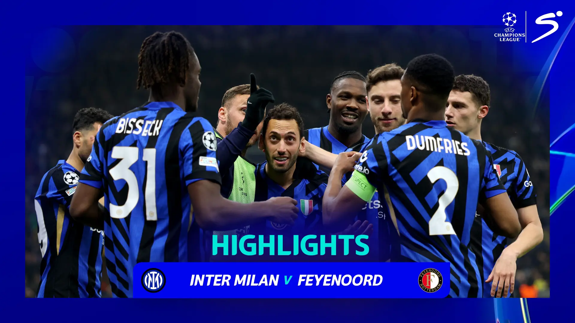 Inter Milan v Feyenoord | 90 in 90 | UEFA Champions League Round of 16