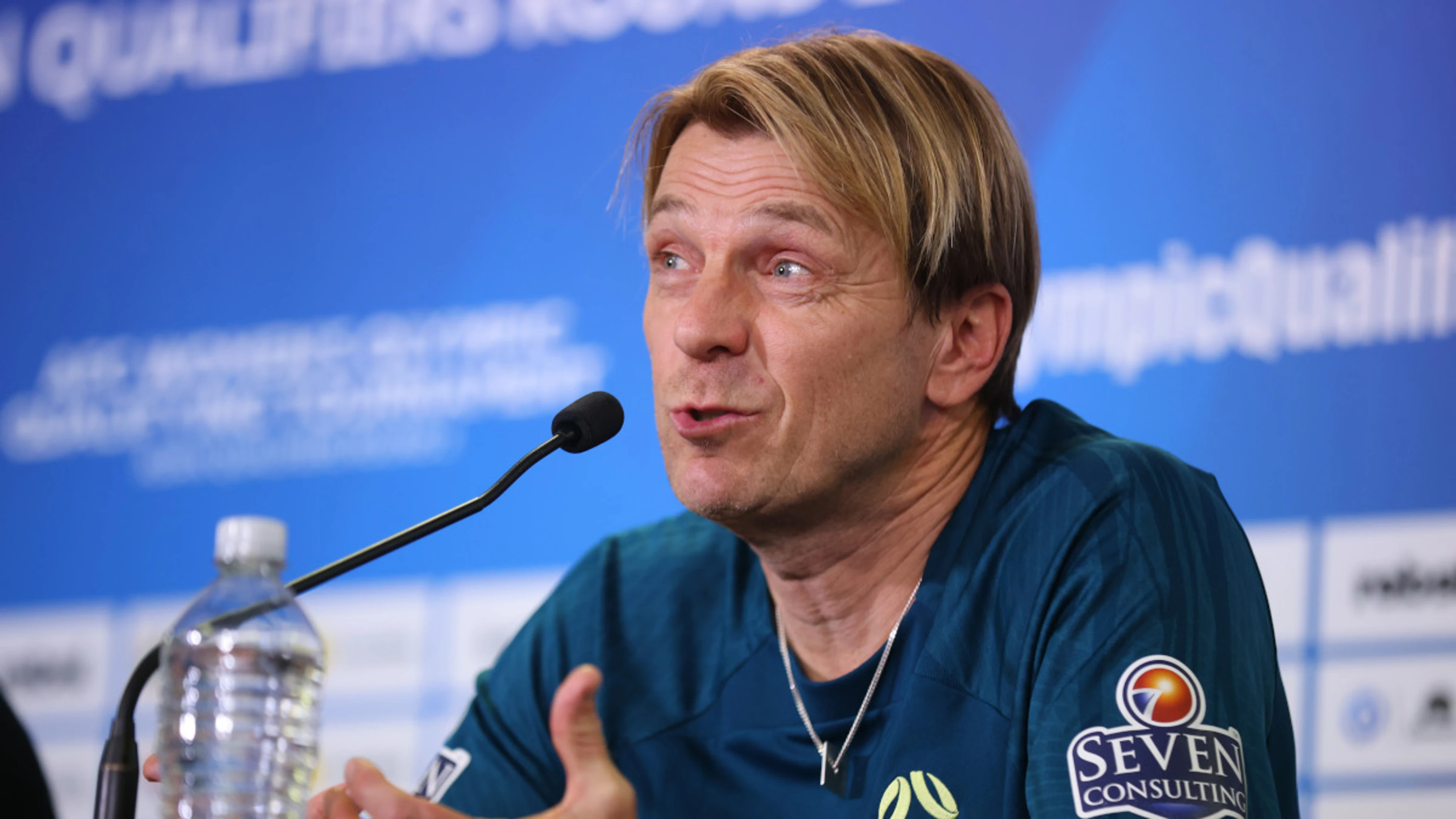 Australia coach Gustavsson 'focused on Olympics' despite Sweden speculation