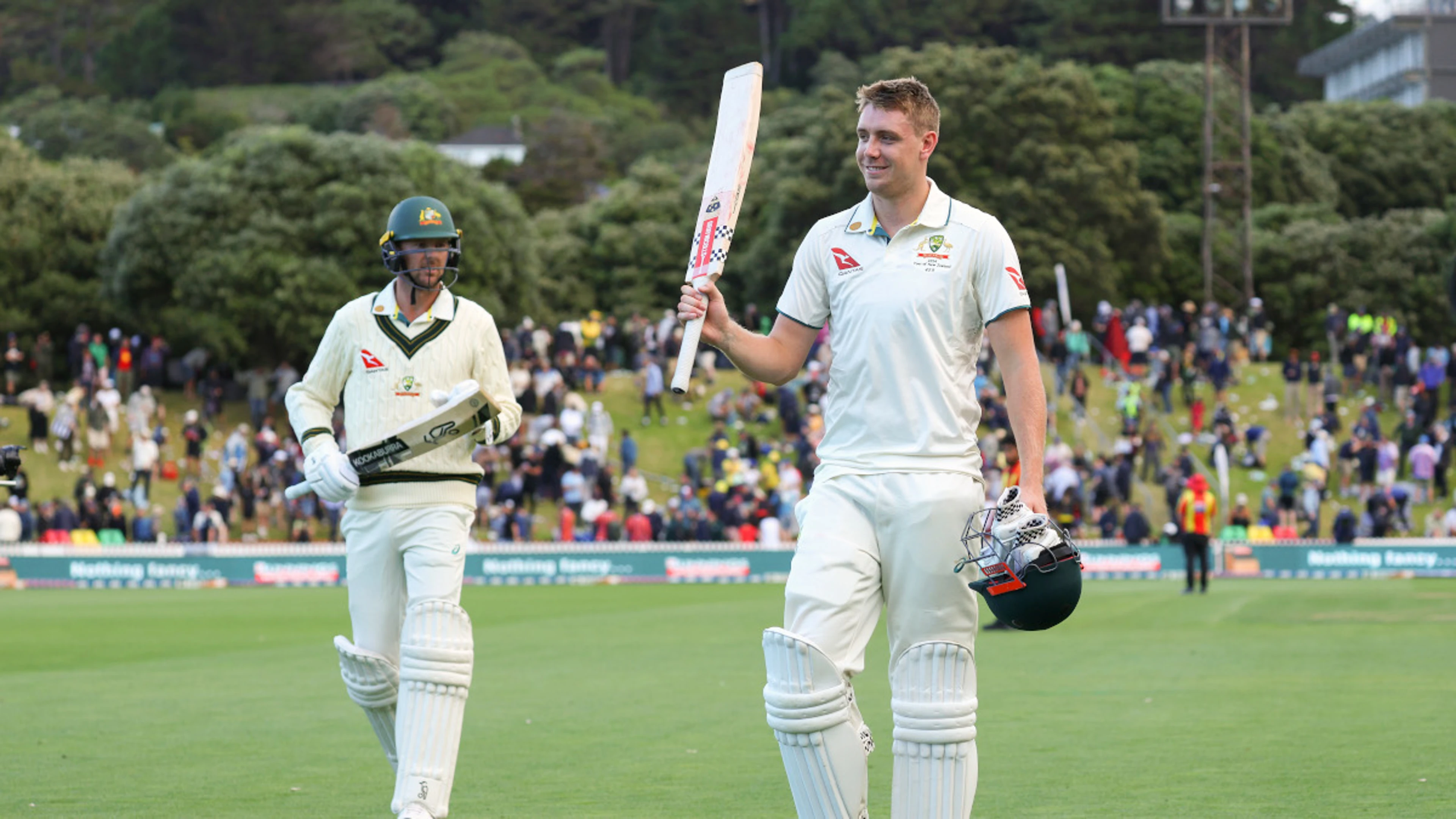 Green rallies Australia with fighting ton in Wellington