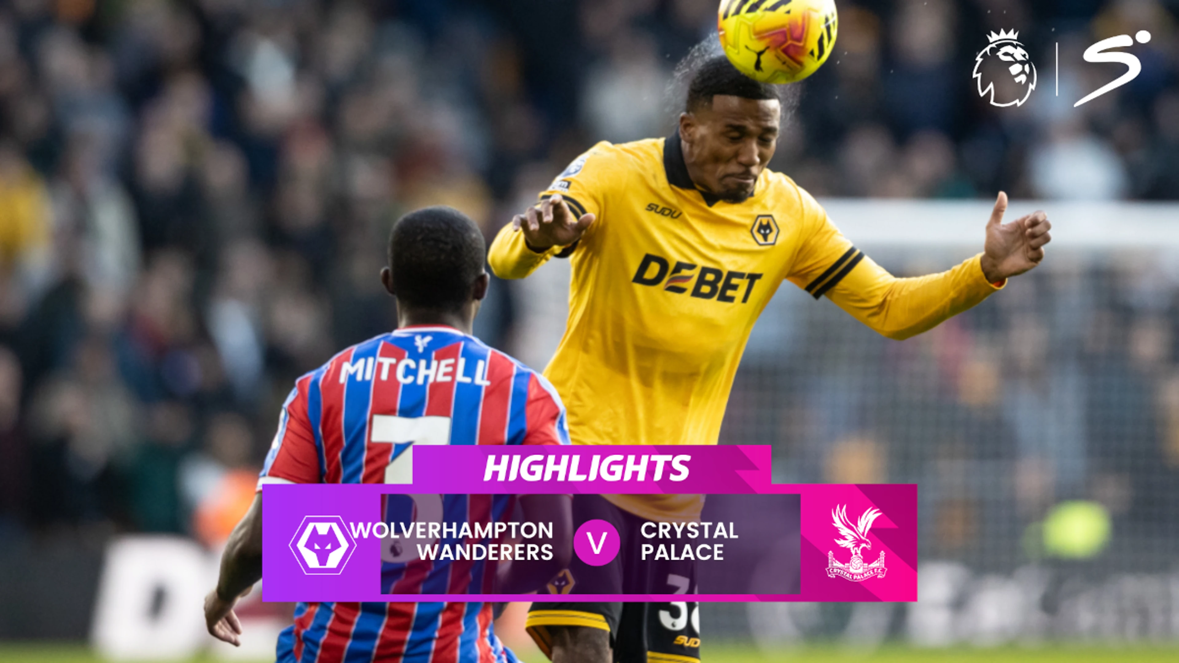 Wolverhampton v Crystal Palace | Match in 5 | Premier League