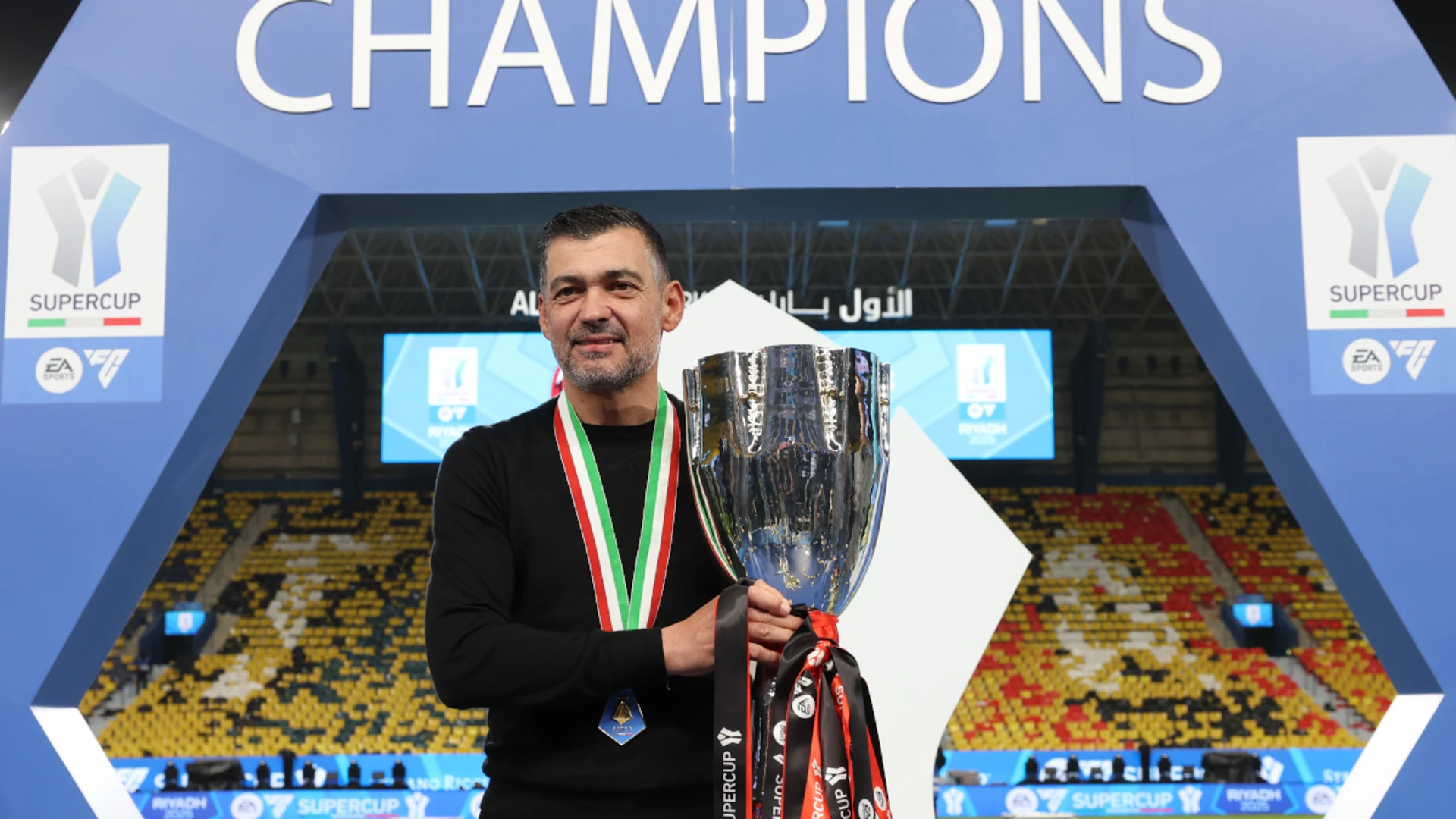 Conceicao brings good vibes back to AC Milan after Super Cup triumph