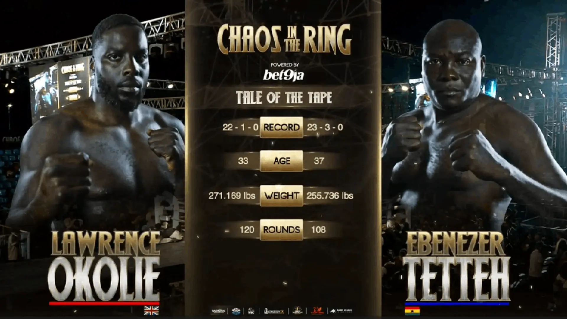 Lawrence Okolie v Ebenezer Tetteh | Fight Highlights | Chaos In The Ring