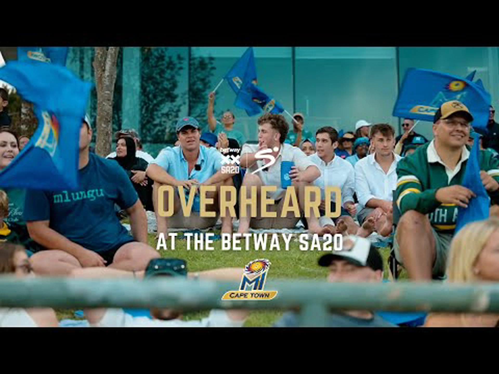 WHAT DO THE CROWD REALLY THINK DURING A GAME👂😂 | Overheard | Betway SA20