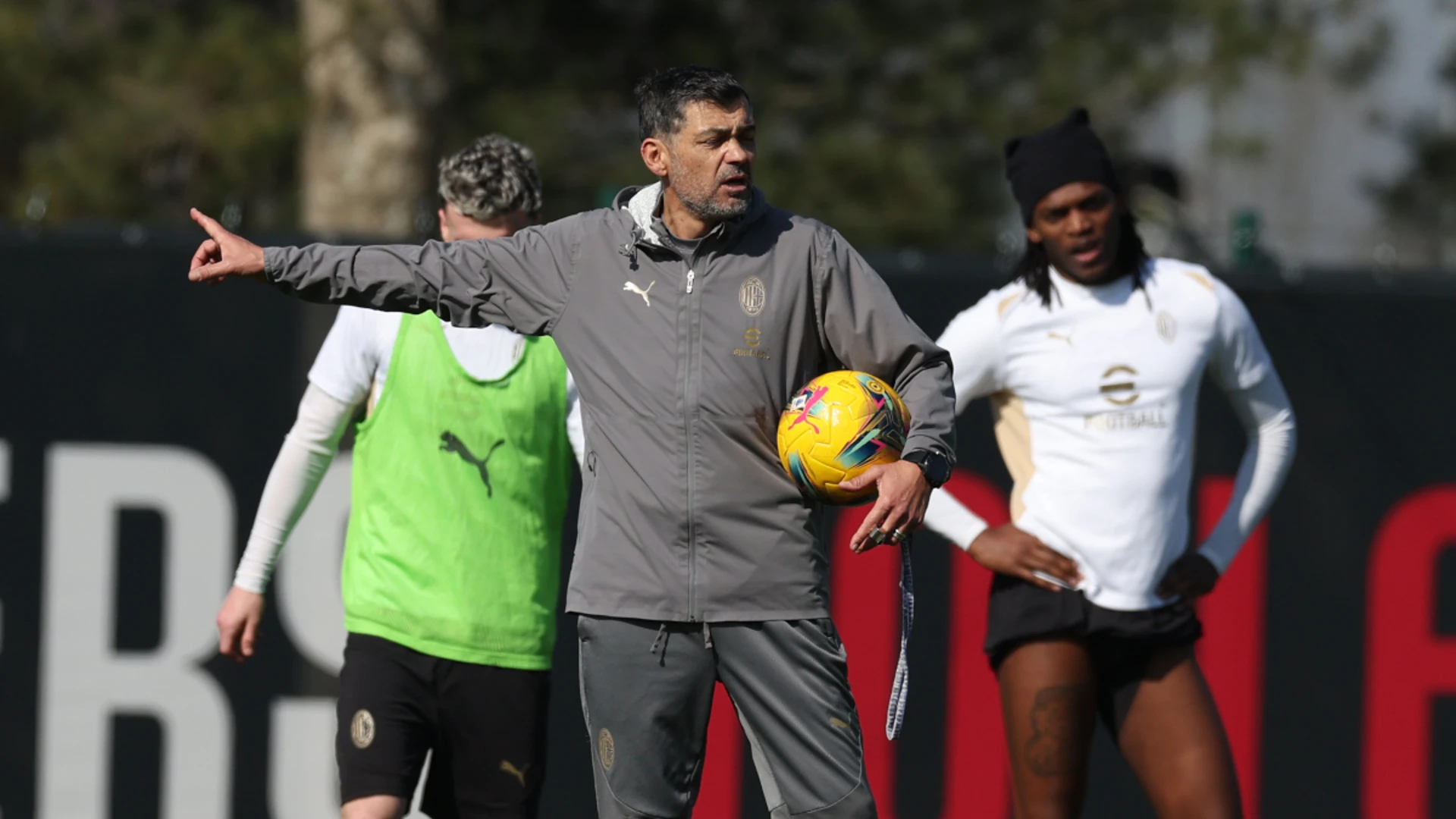 Milan coach Conceicao wants more from his team in Lecce clash