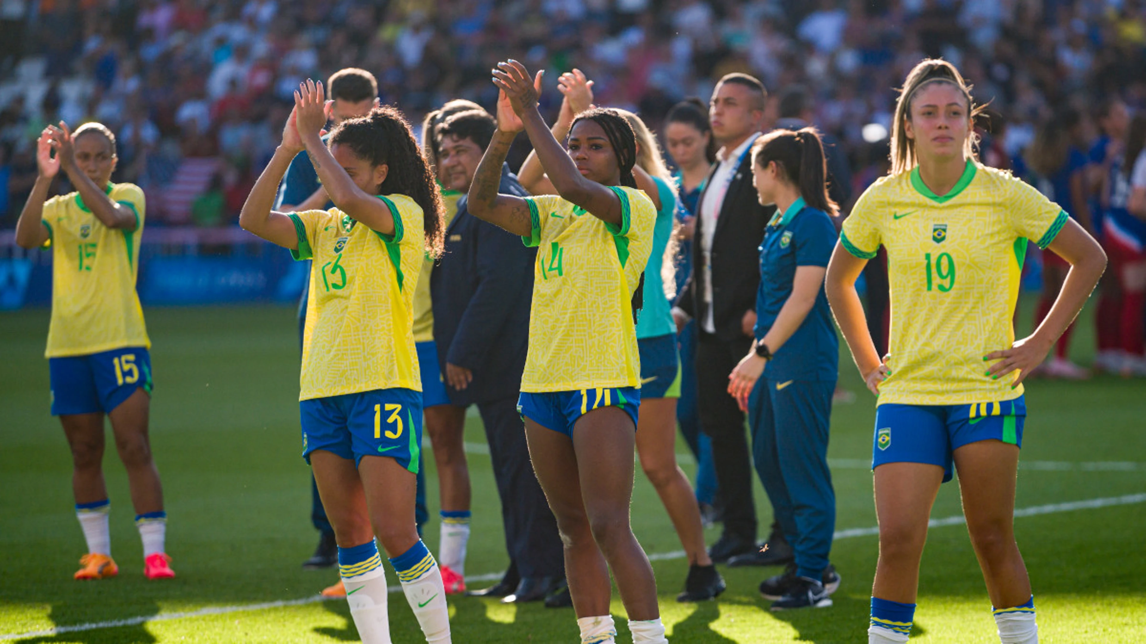 Runners-up Brazil can leave Paris with heads high, says coach Elias