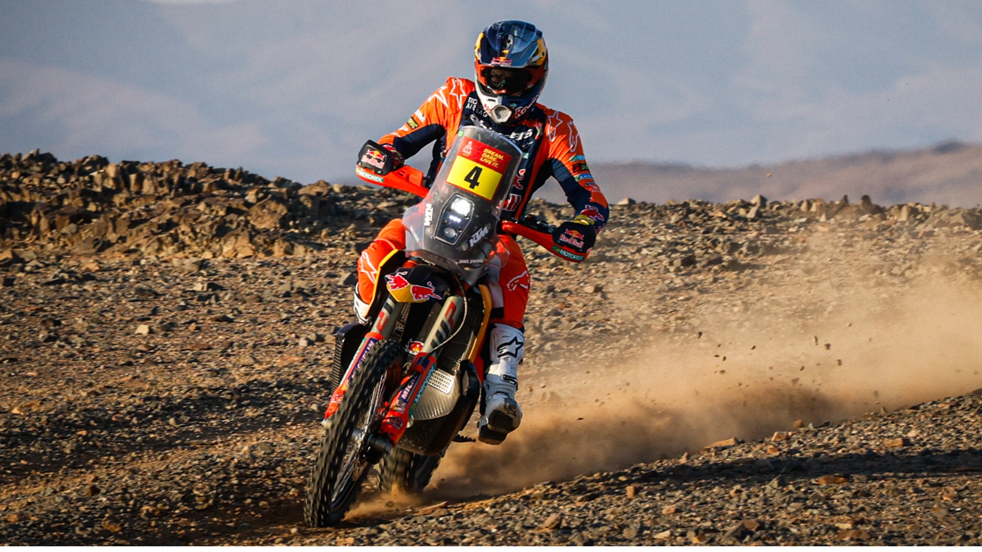 Australian biker Sanders stretches lead at Dakar Rally