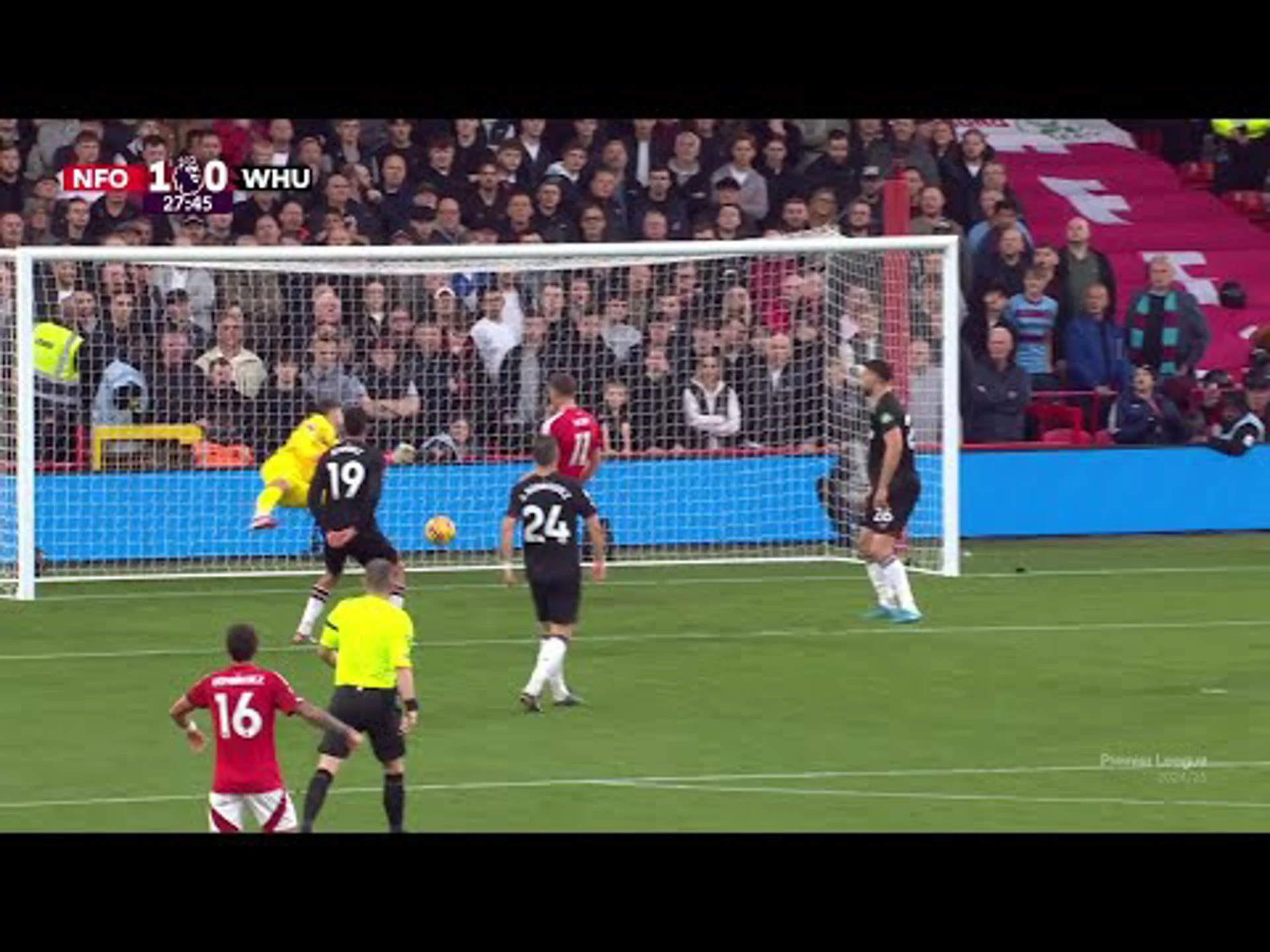 Chris Wood | 27ᵗʰ Minute Goal v West Ham