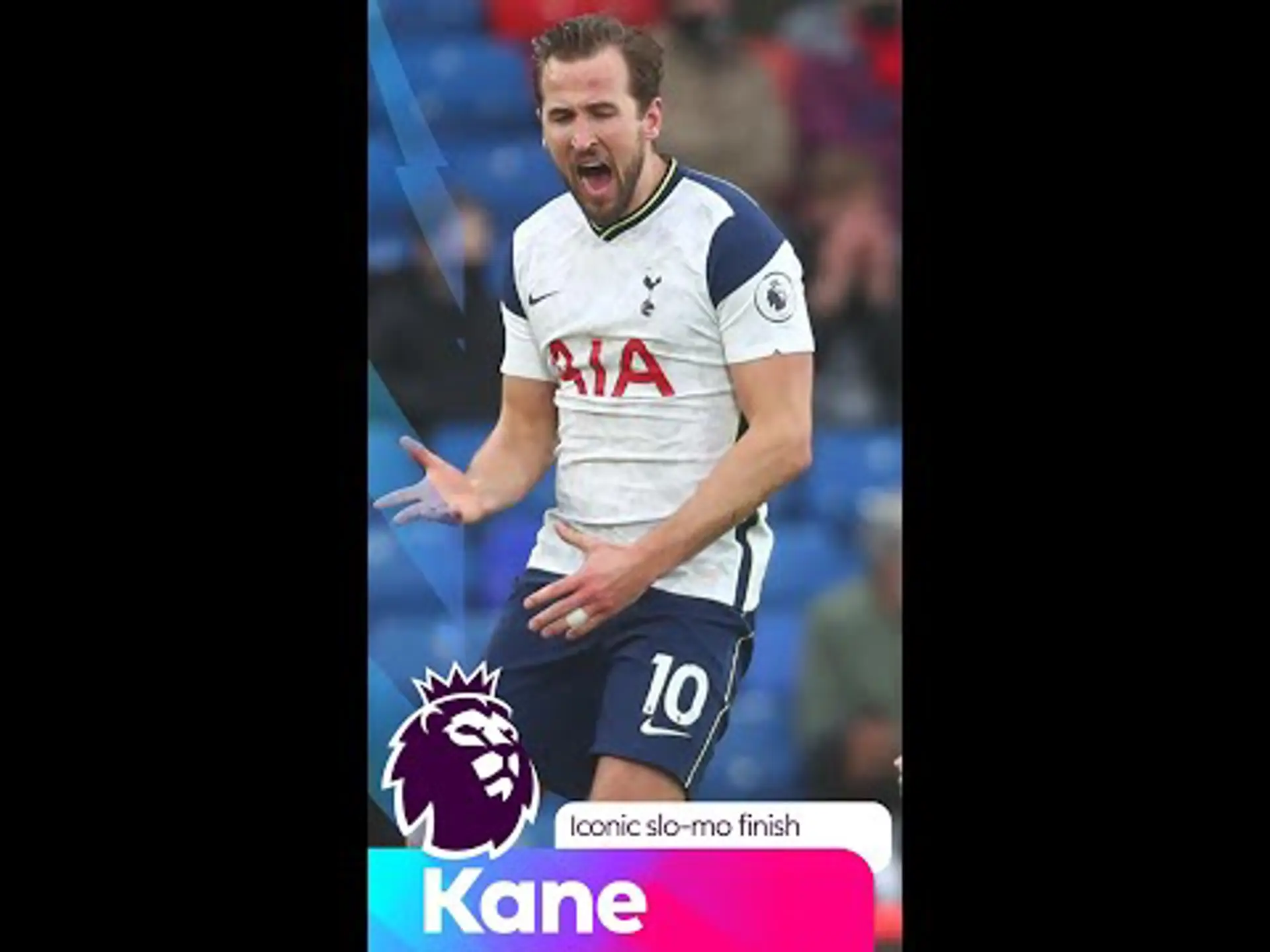 Slo-mo of Kane's superb finish against Spurs' next opponents Palace!
