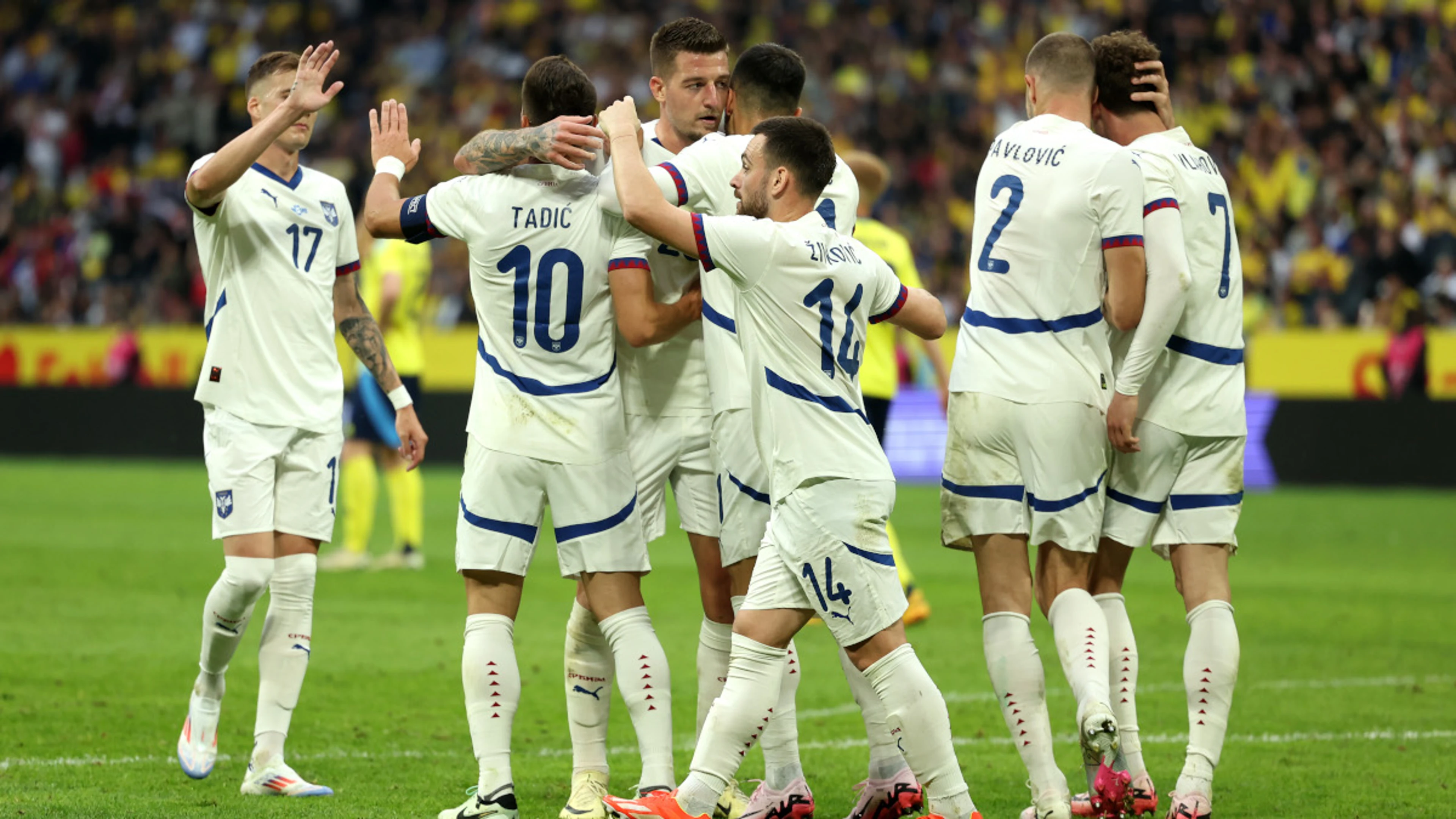 Serbia sign off Euro warm-ups with friendly win over Sweden