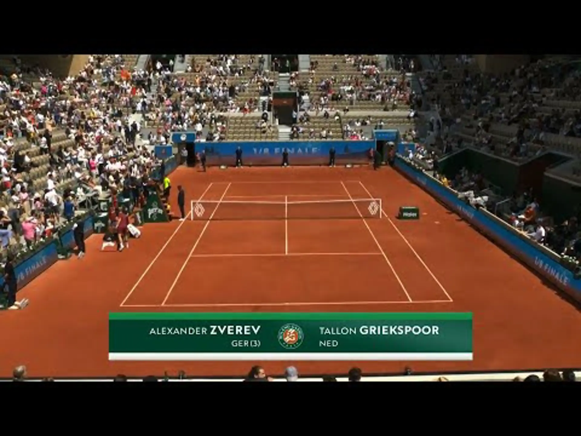 Alexander Zverev v Tallon Griekspoor | | Day 9 | Highlights | Roland Garros