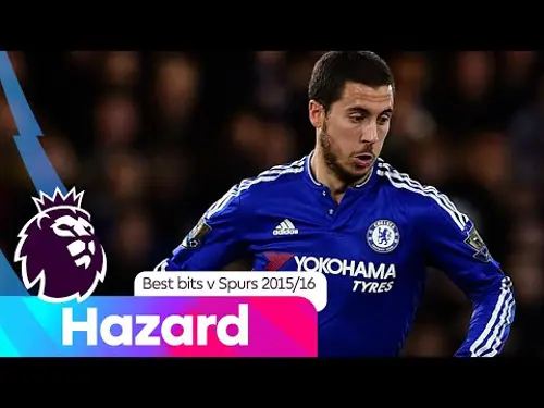 Hazard's iconic 45 min performance vs Spurs in 2015/16 | Premier League