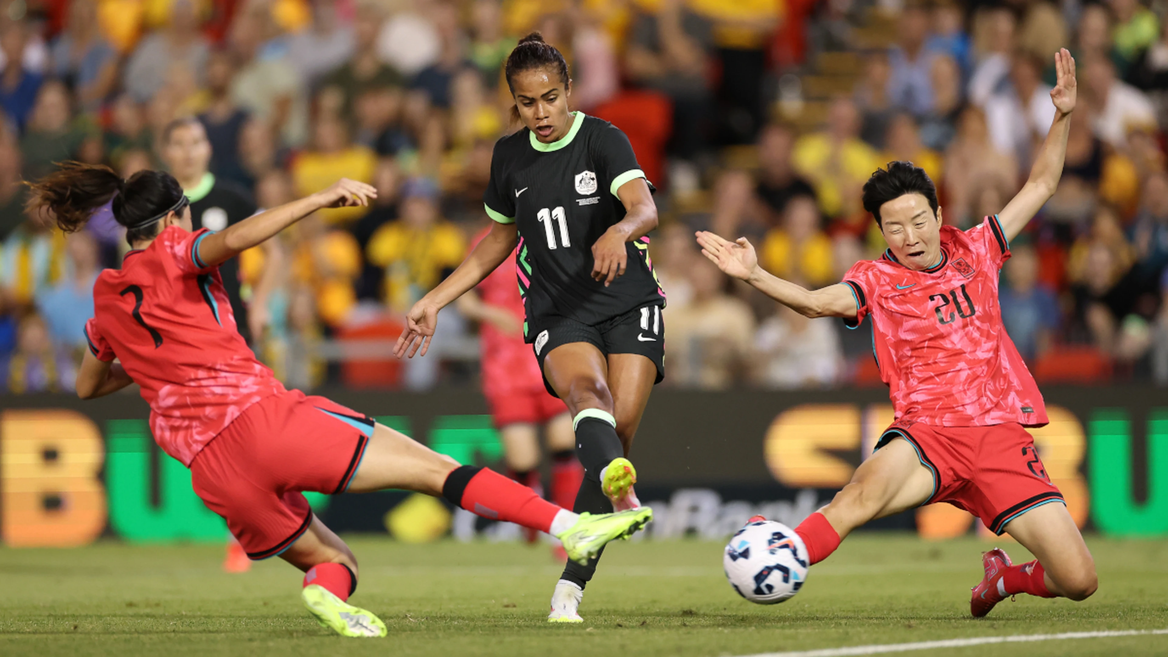 Fowler hits the target as Matildas down South Korea