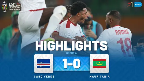 Cabo Verde v Mauritania | Match in 3 | AFCON 2023 | Highlights