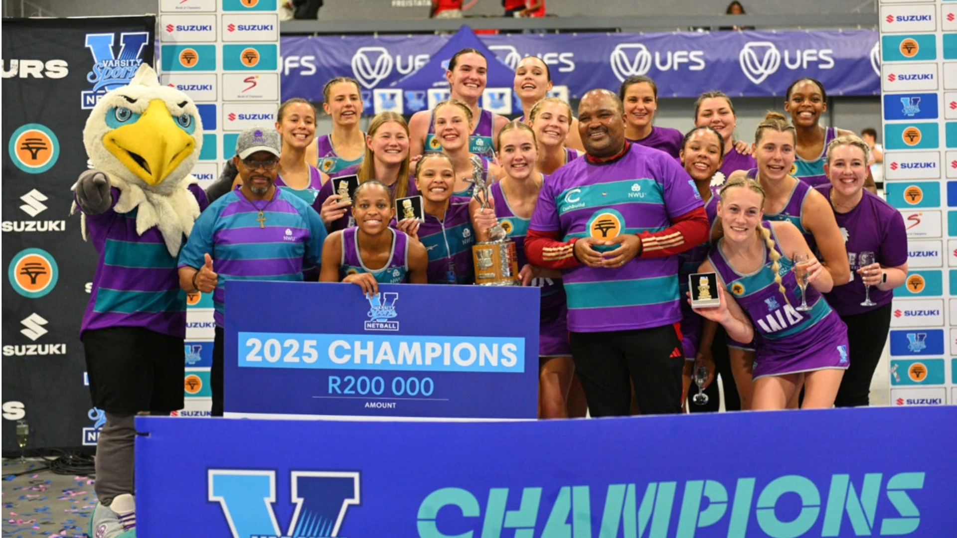 NWU grab third title in epic final against Kovsies in Varsity Netball 2025