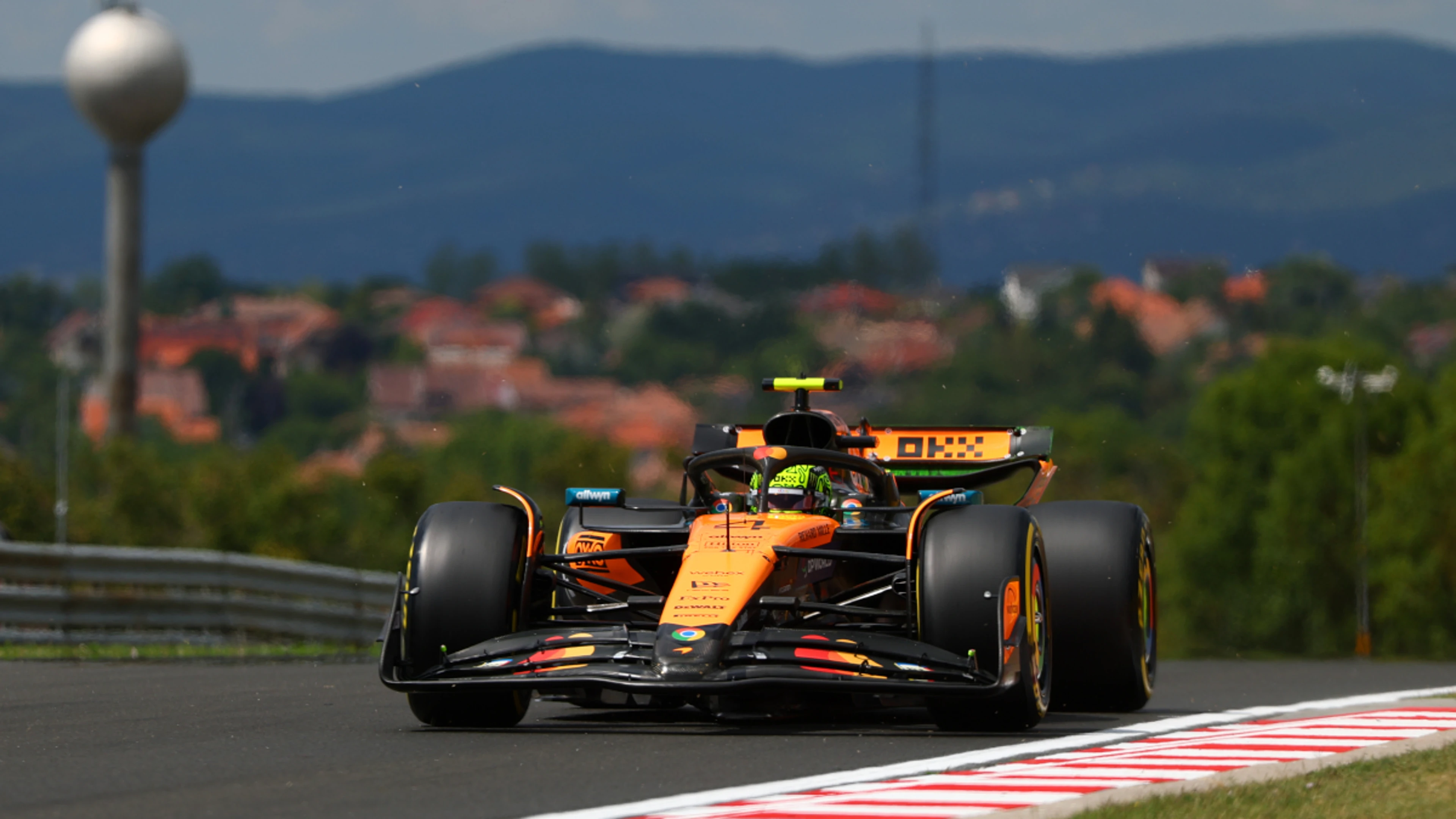 Norris on top as McLaren dominate opening Hungary practice
