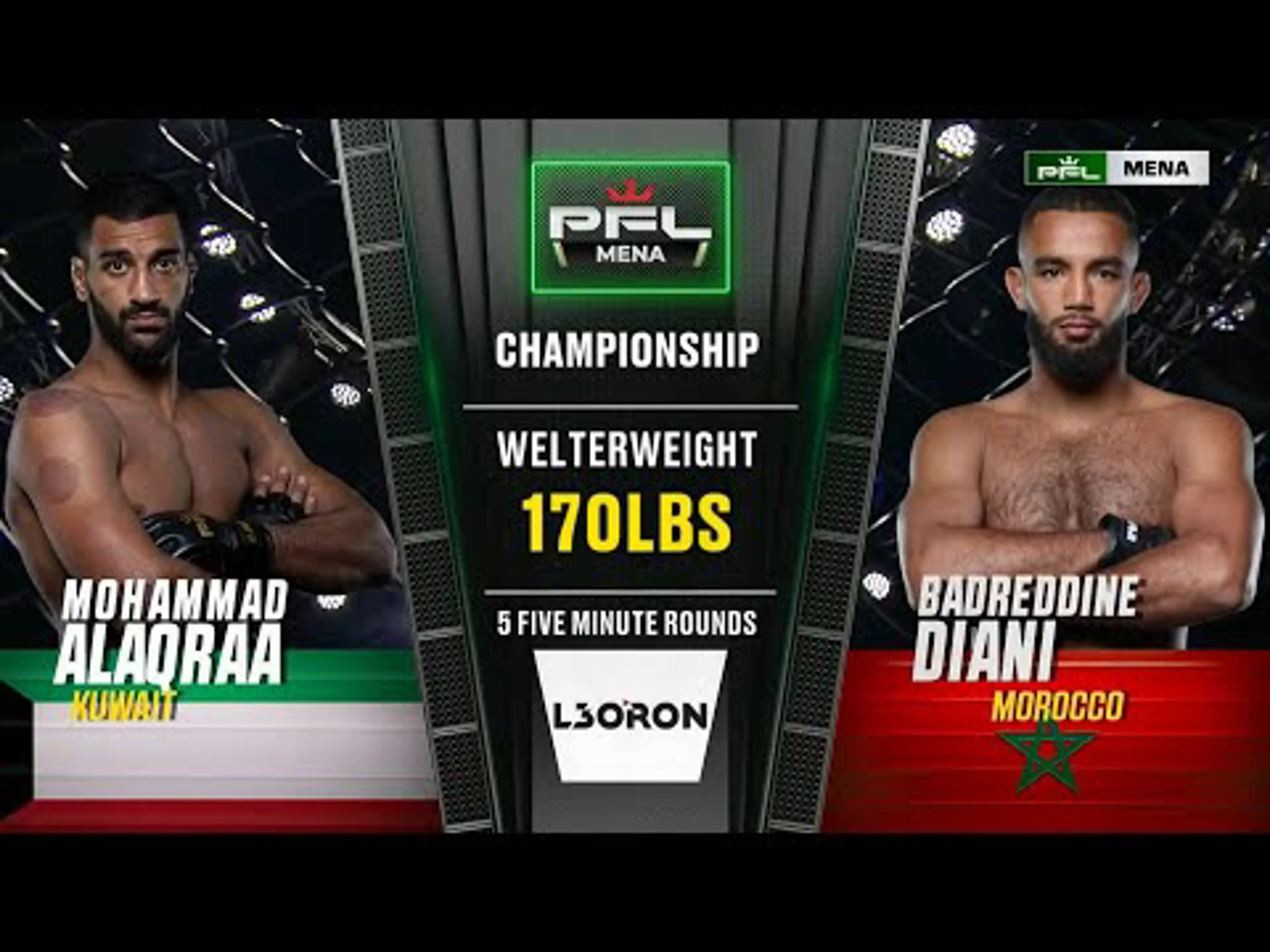 Mohammad Alaqraa v Bedreddine Diani  | Welterweight Bout | Highlights | PFL MENA