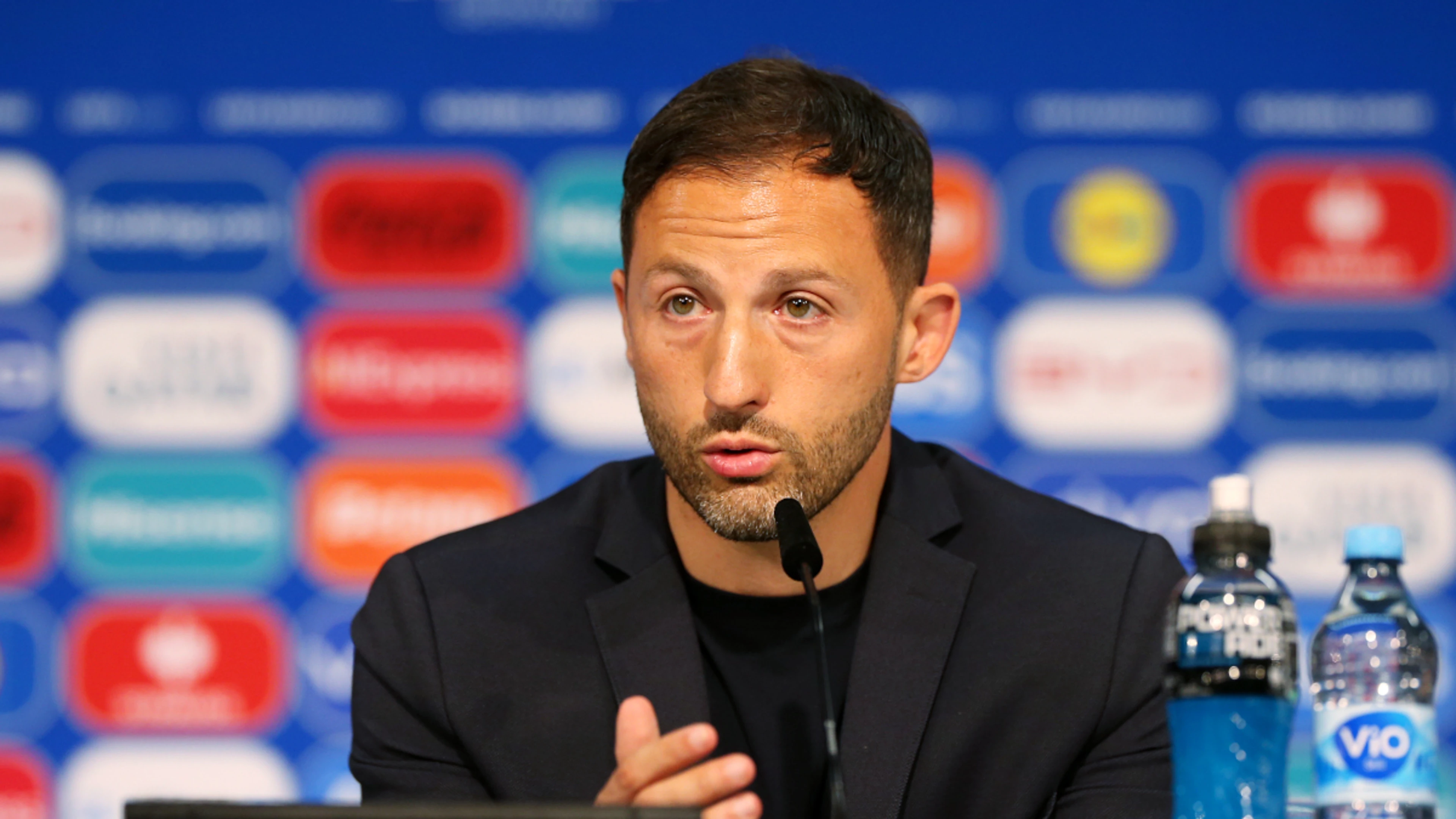 Coach Tedesco curses Belgium's luck after Euros exit to France