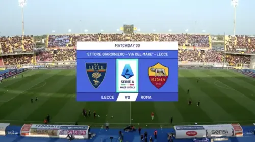 US Lecce v AS Roma | Match Highlights | Matchday 30 | Serie A