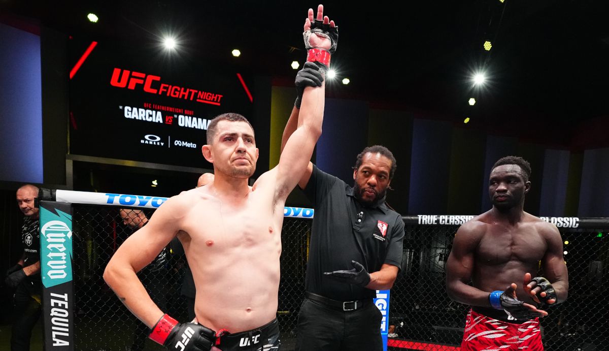 Garcia runs through Onama at UFC Fight Night