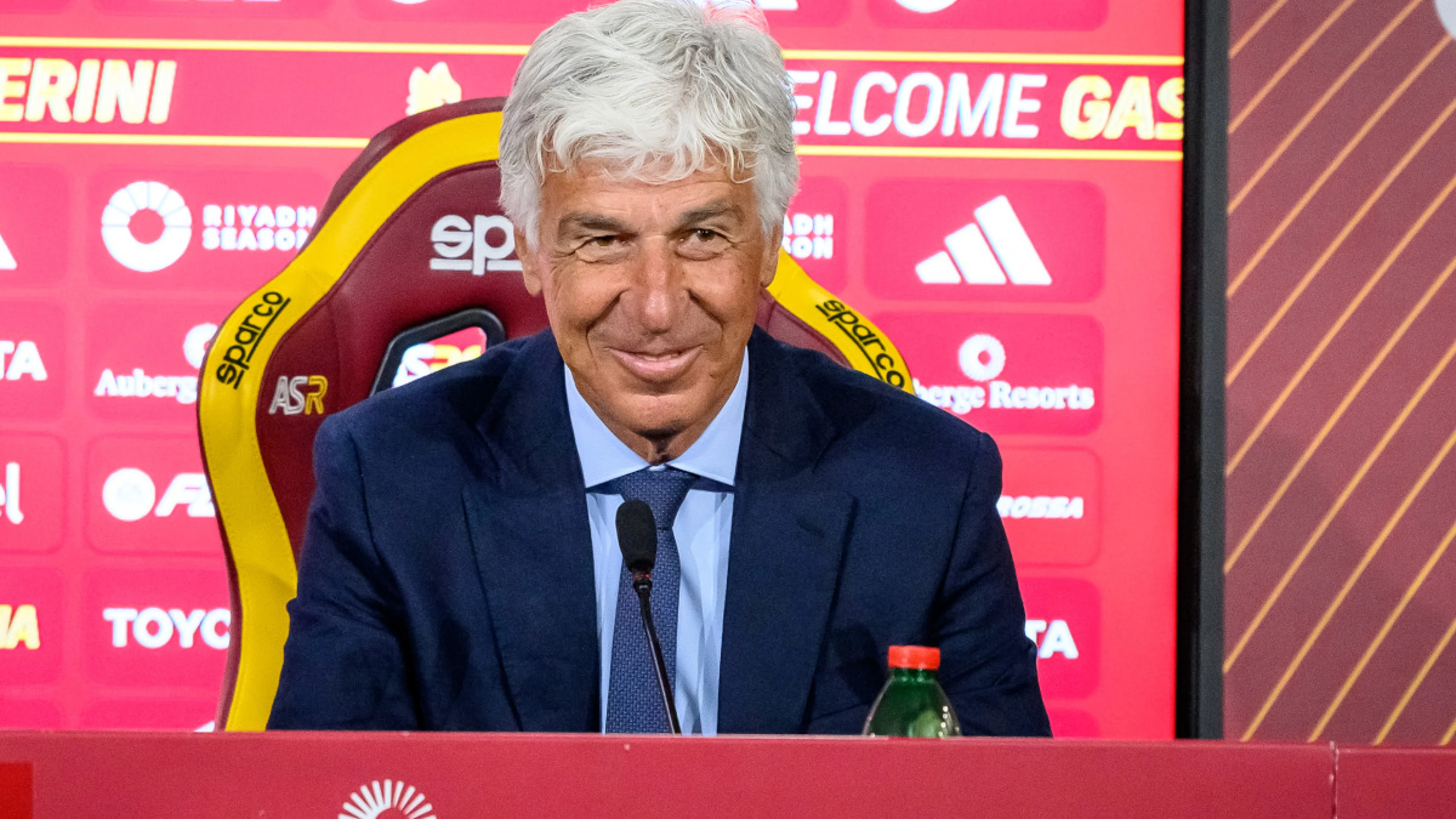 Roma not aiming for Serie A title 'but you never know', says Gasperini