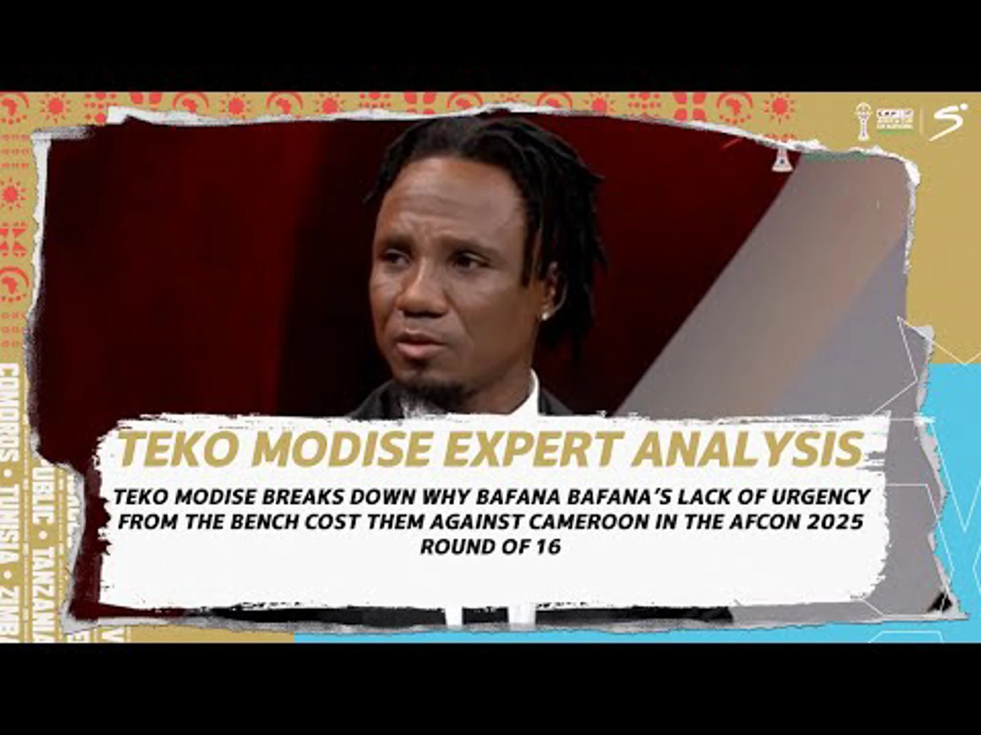 Bafana Bafana Bench Showed No Urgency – Teko Modise | AFCON 2025 Analysis