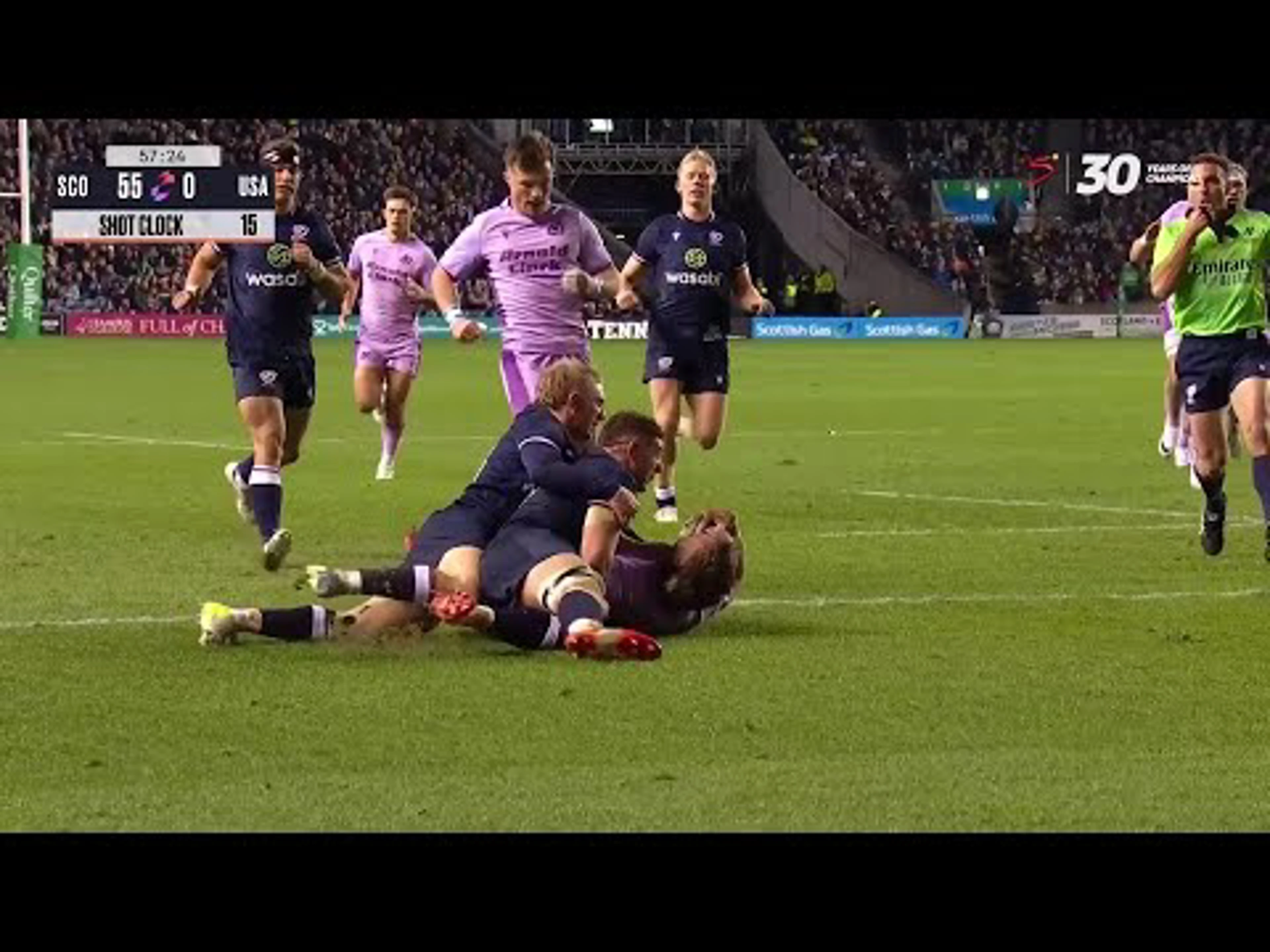 Kyle Rowe | 57ᵗʰ Minute Try v USA
