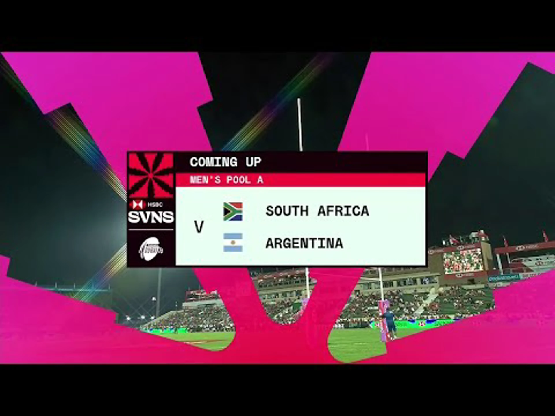 South Africa v Argentina | Match Highlights | World Rugby HSBC Sevens Series Dubai