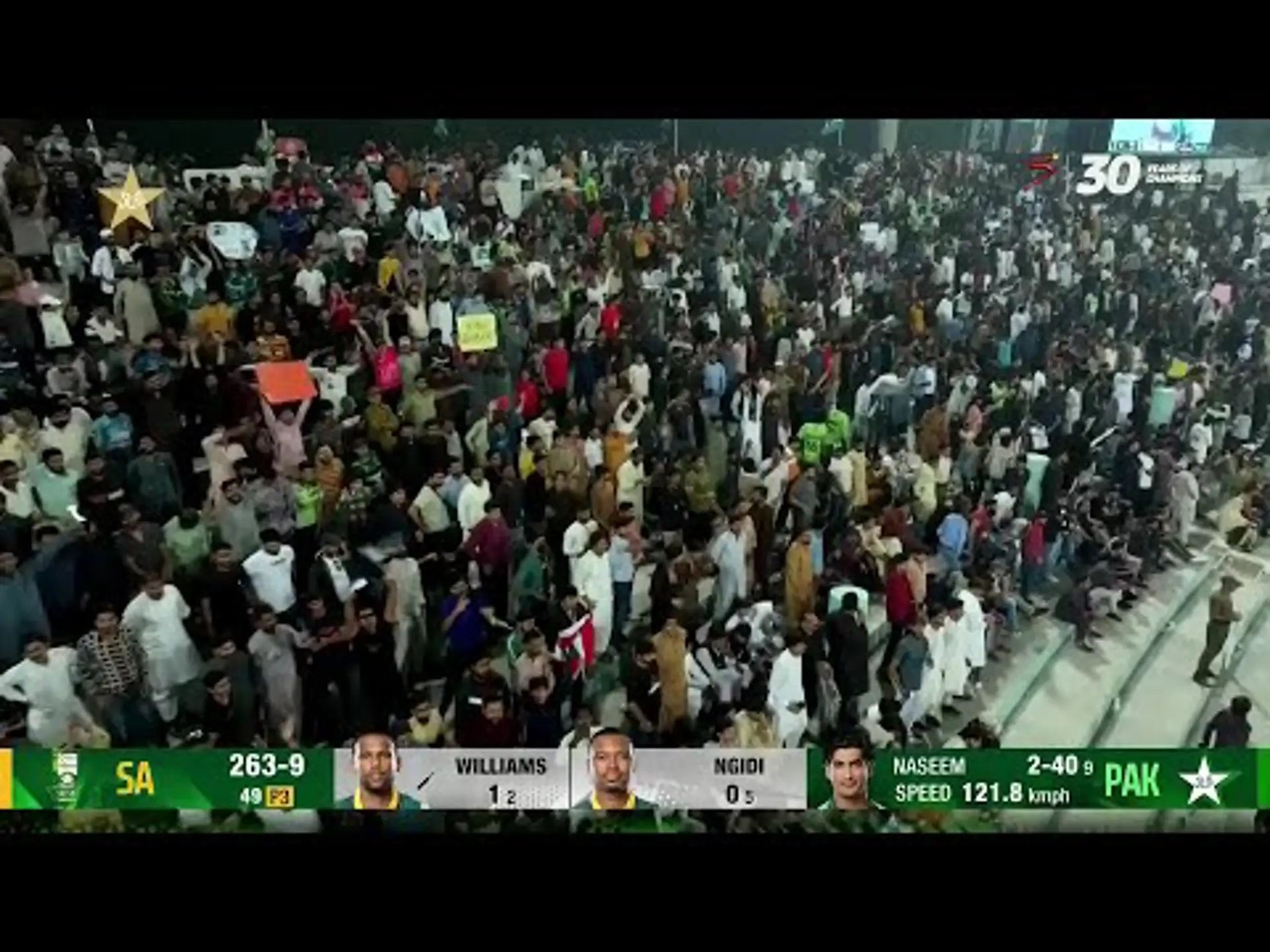 Pakistan v South Africa | 1st ODI | 1st innings | Naseem Shah 3