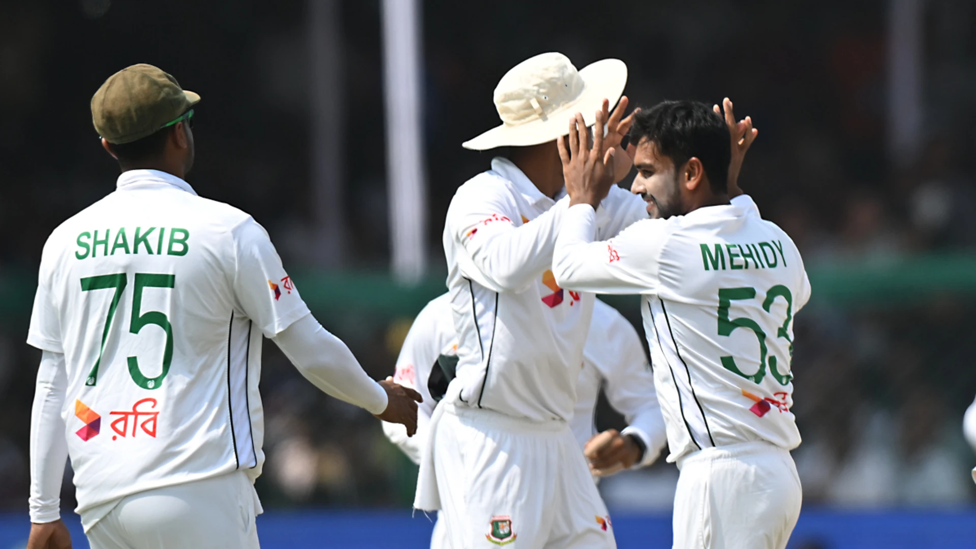 Bangladesh set West Indies 287 to win second Test