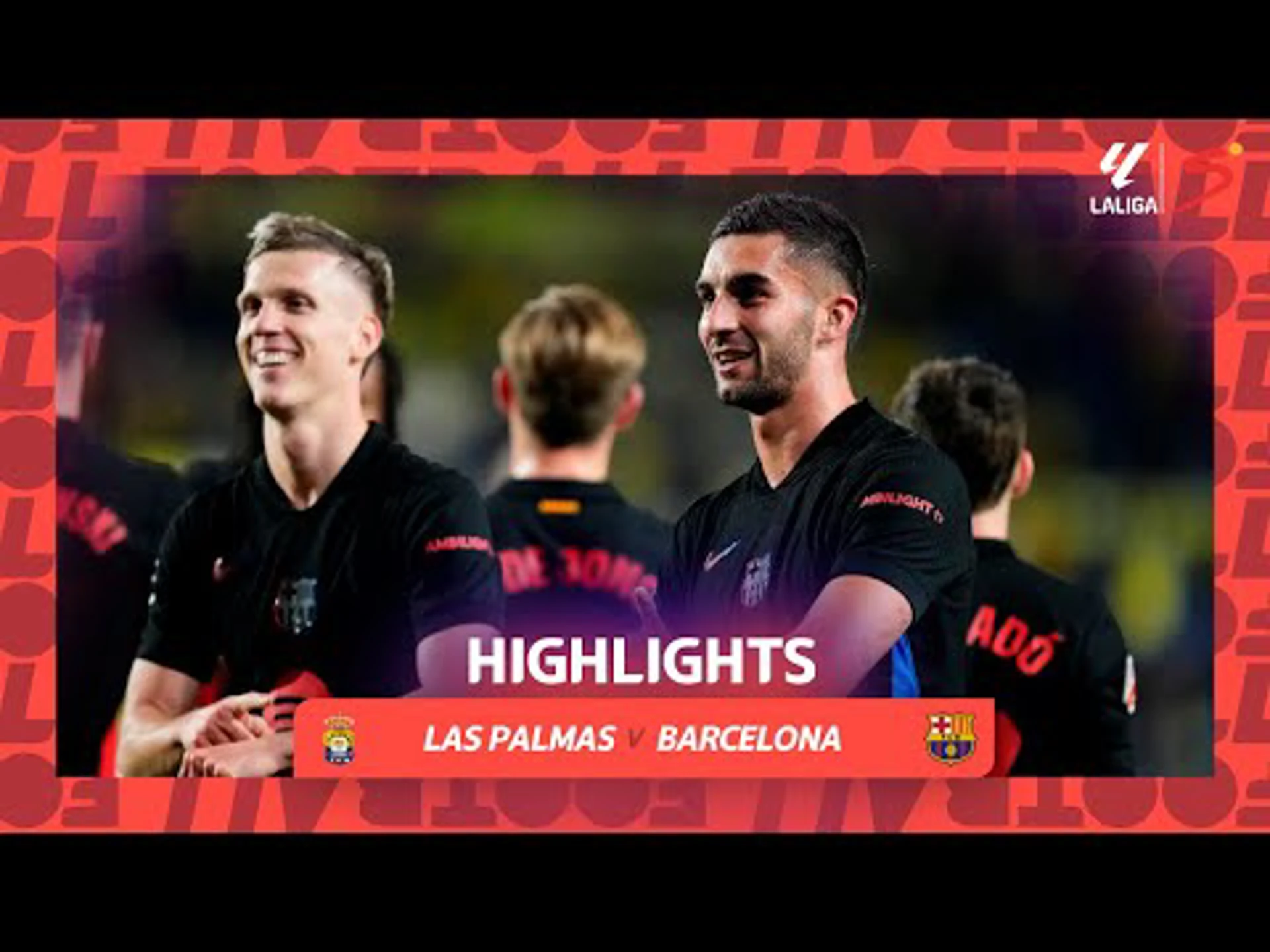 Las Palmas v Barcelona | Match Highlights | LaLiga EA Sports Matchday 25