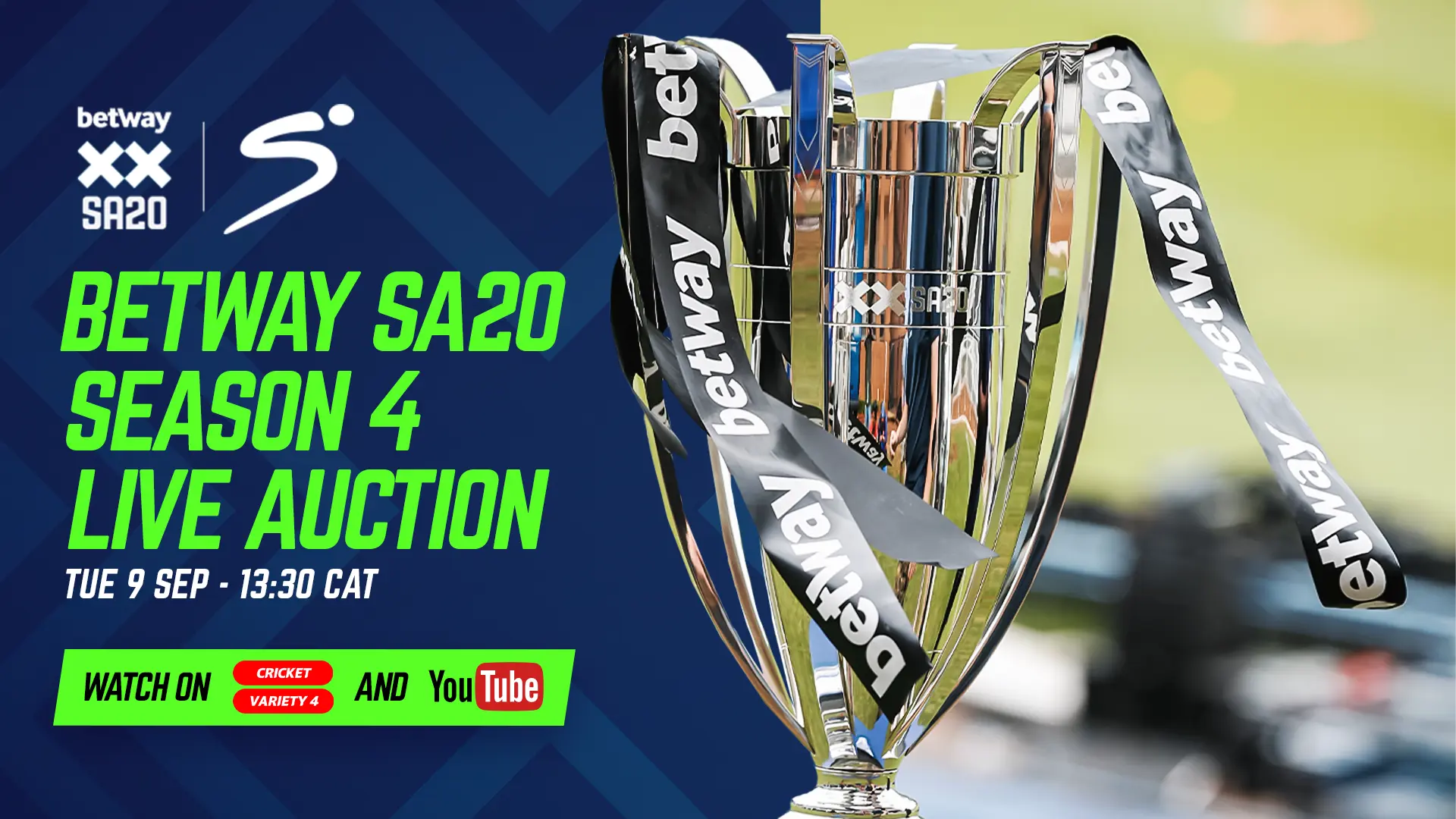LIVE: Auction Fever Hits Betway SA20! Who Will Break the Bank?