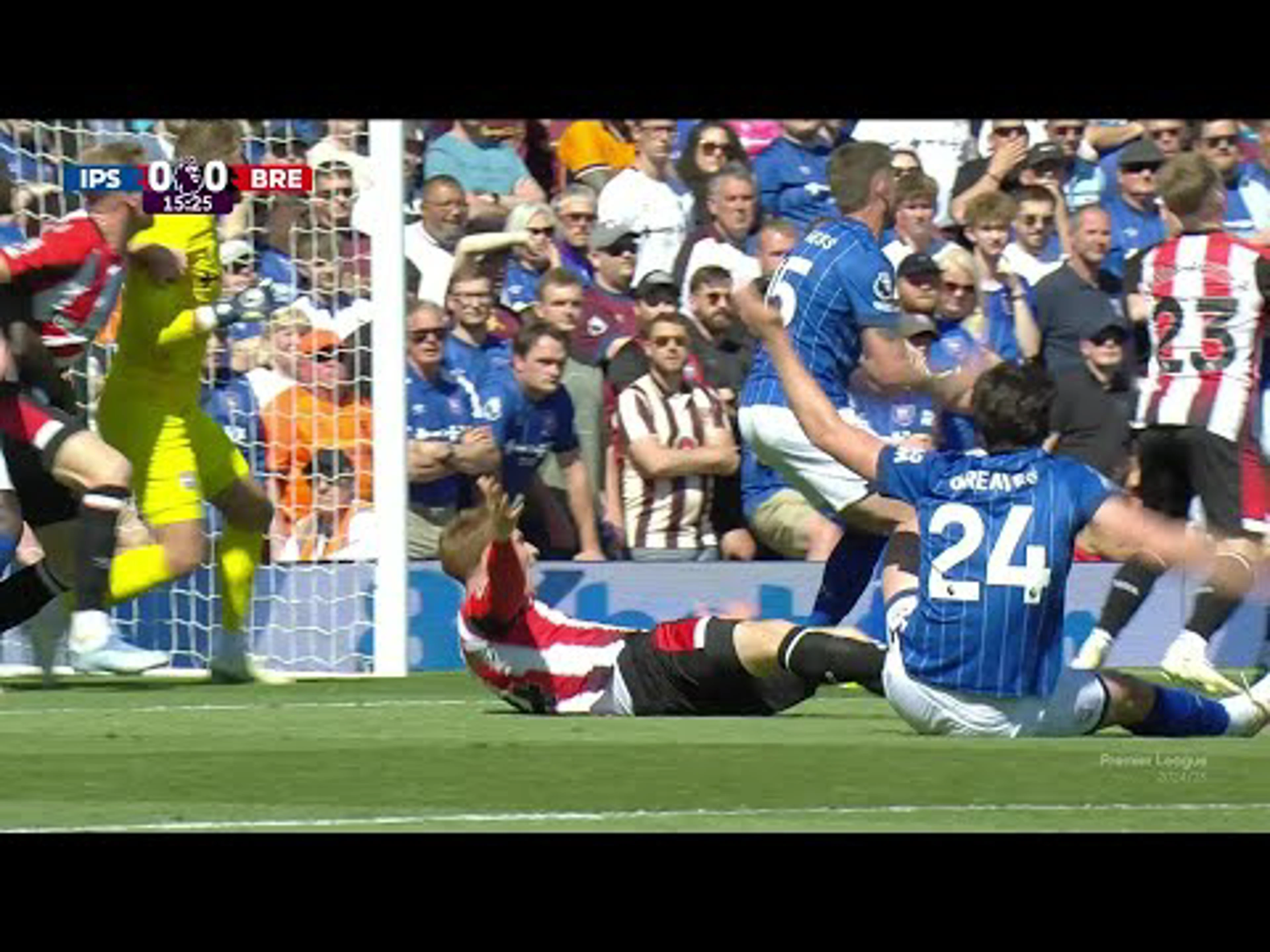 Jacob Greaves | 15ᵗʰ Minute VAR v Brentford